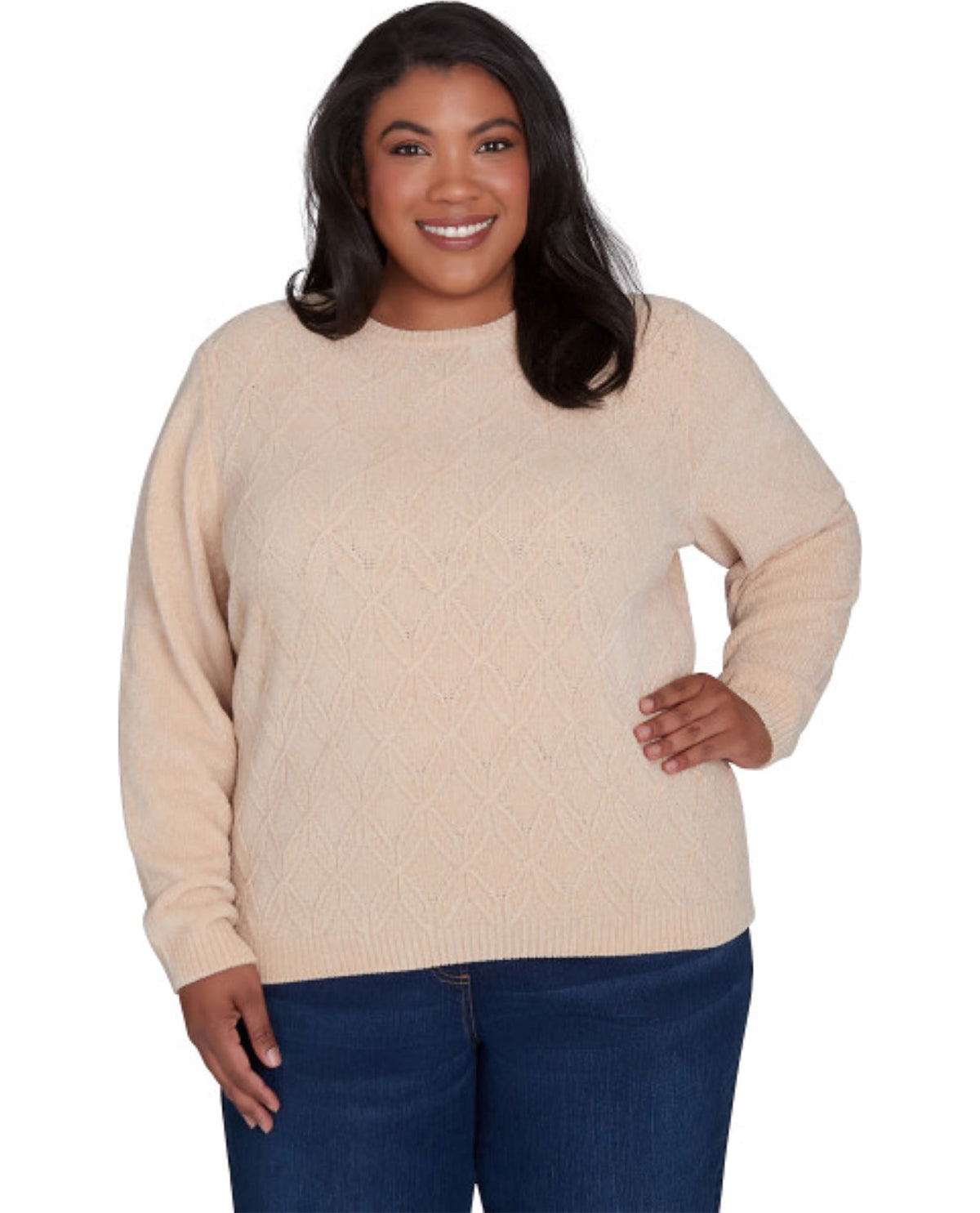 Alfred Dunner Women's Classic Sweater