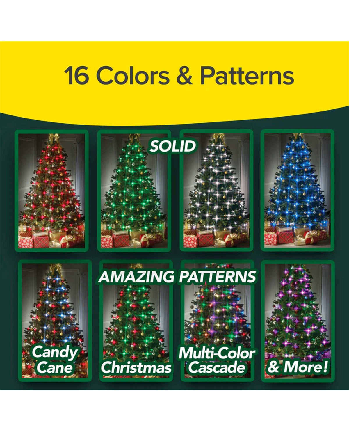 Star Shower Merry Balls Animated Christmas Tree Lights