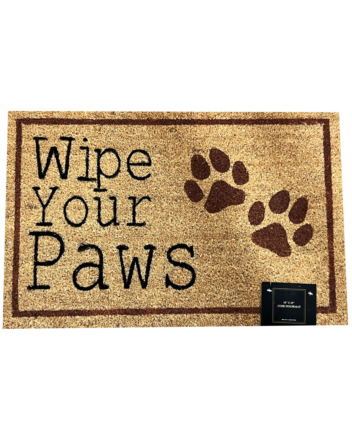 Wipe Your Paws Coir Mats