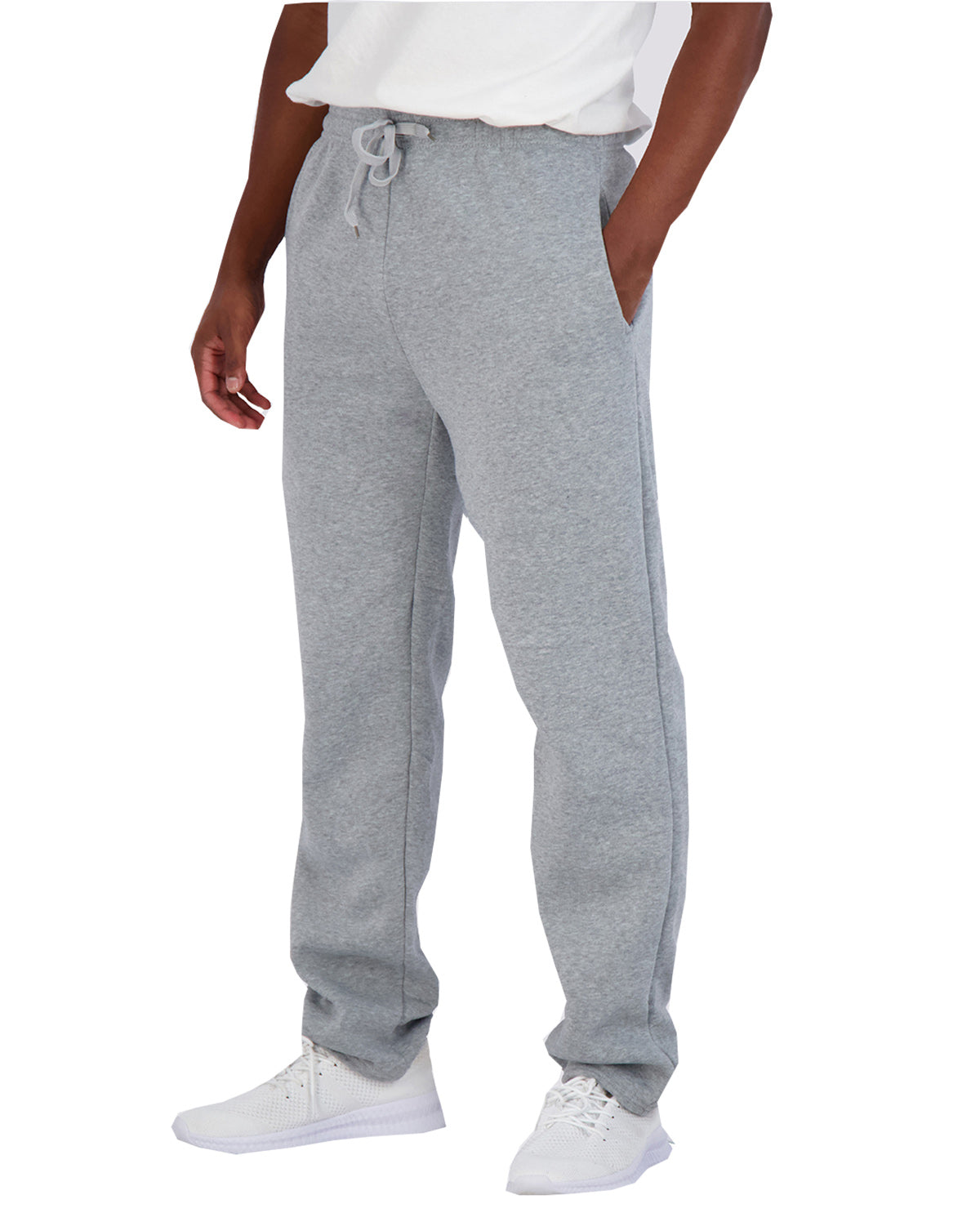 Men's Real Essentials Open Bottom Fleece Pant