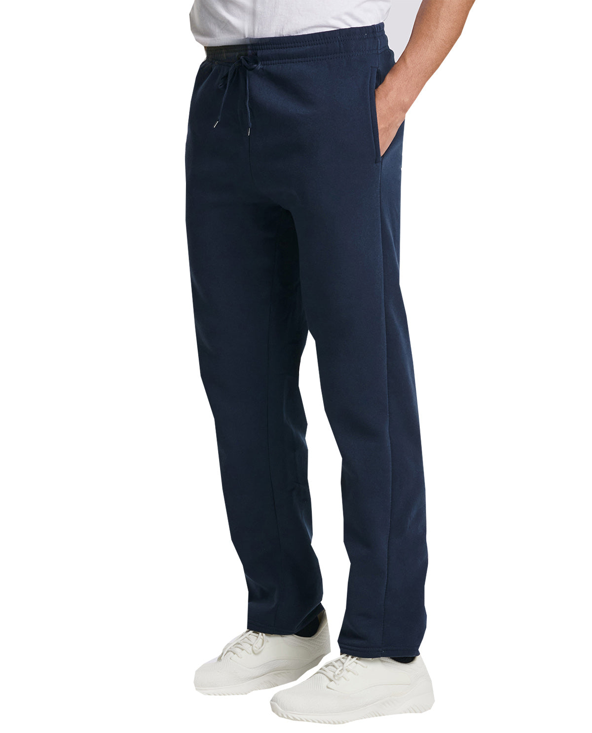 Men's Real Essentials Open Bottom Fleece Pant