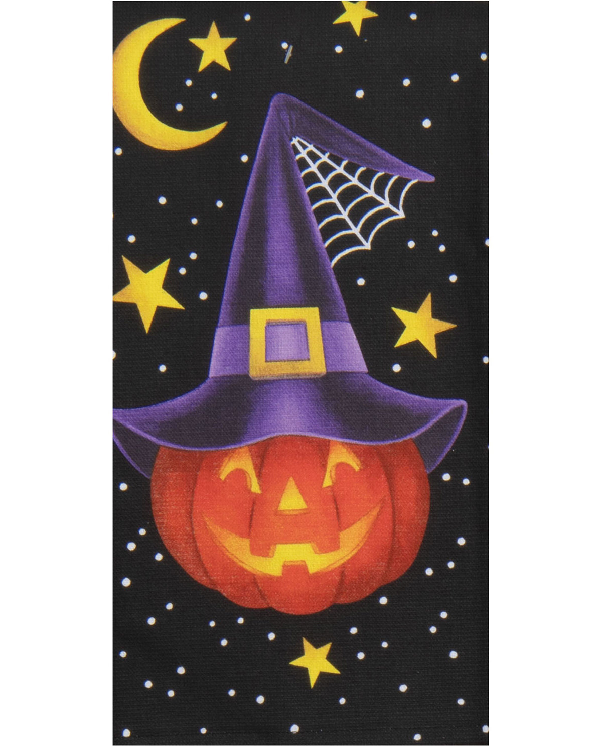 Halloween Witchy Pumpkin Dual-Purpose Kitchen Towel