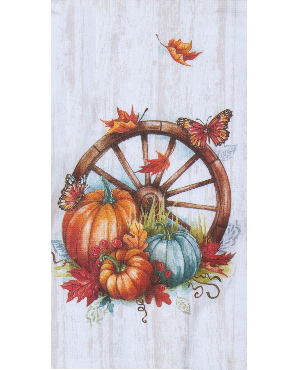 Autumn Days Dual-Purpose Decorative Kitchen Towel