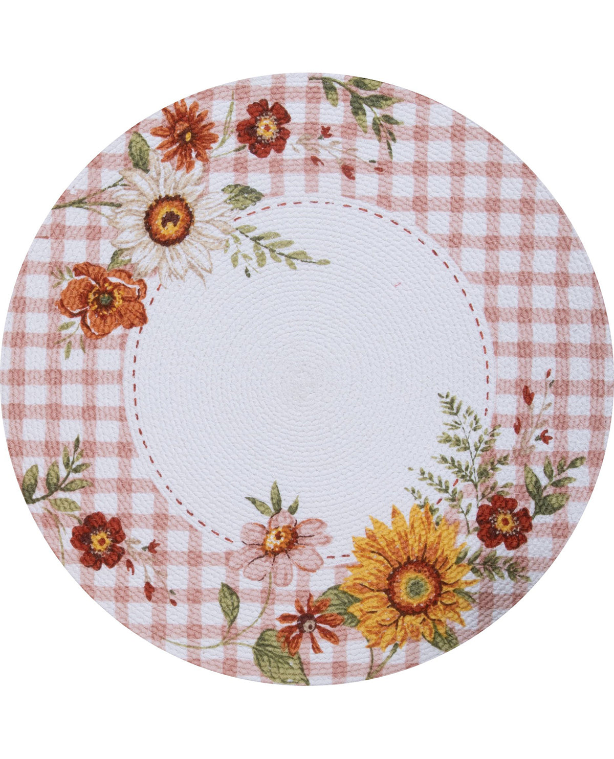 Sunflower Whispers Braided Placemat