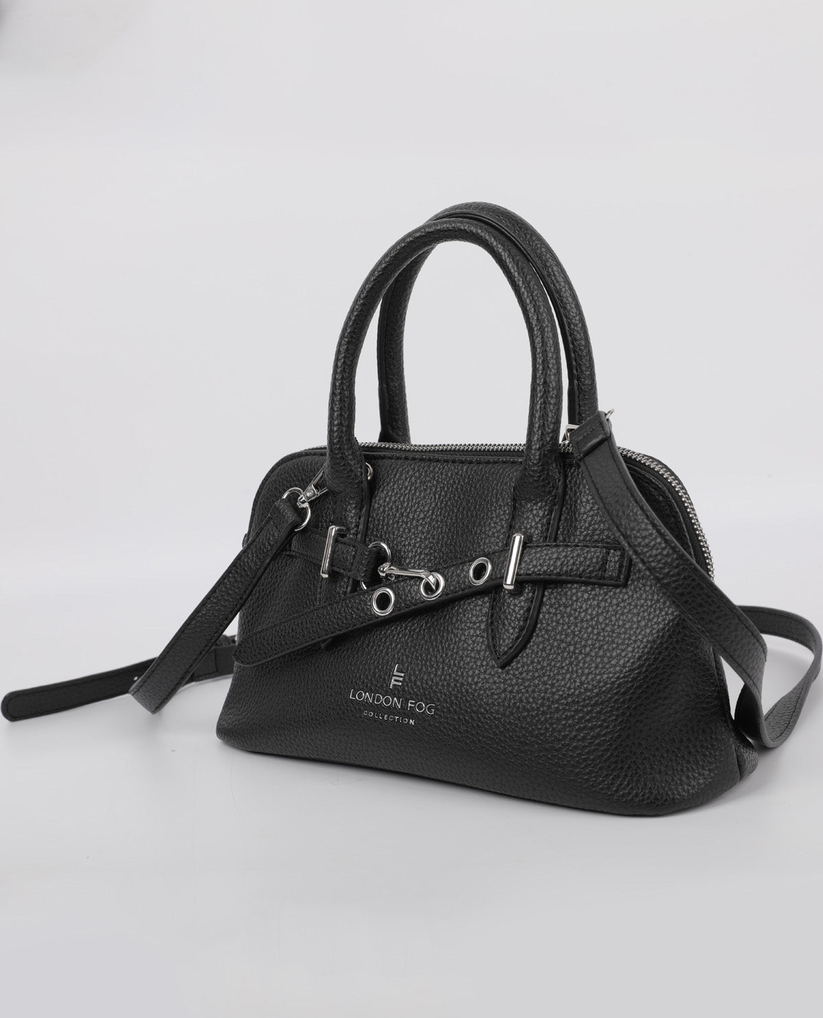 London Fog Lucy Toggle Belt Satchel
