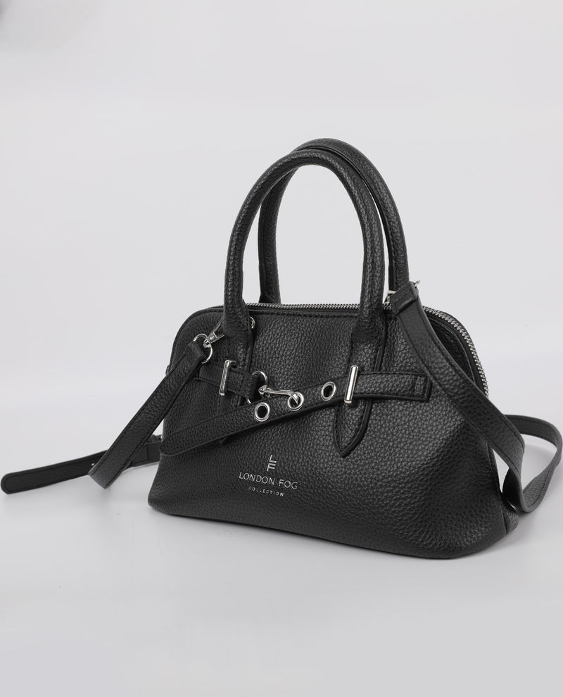 London Fog Lucy Toggle Belt Satchel