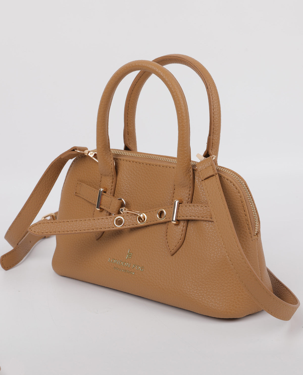 London Fog Lucy Toggle Belt Satchel