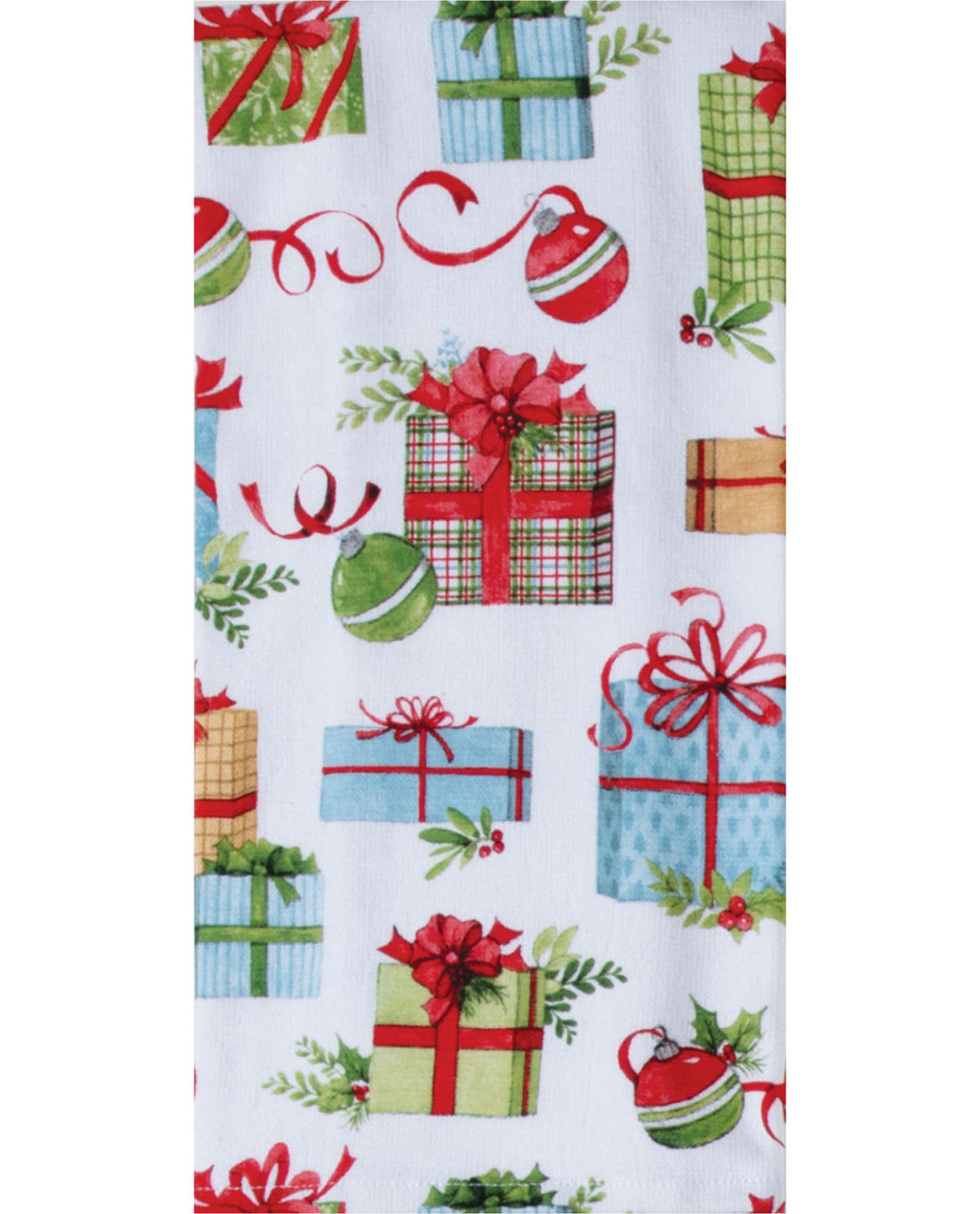 Christmas Morning Gifts Kitchen Towel