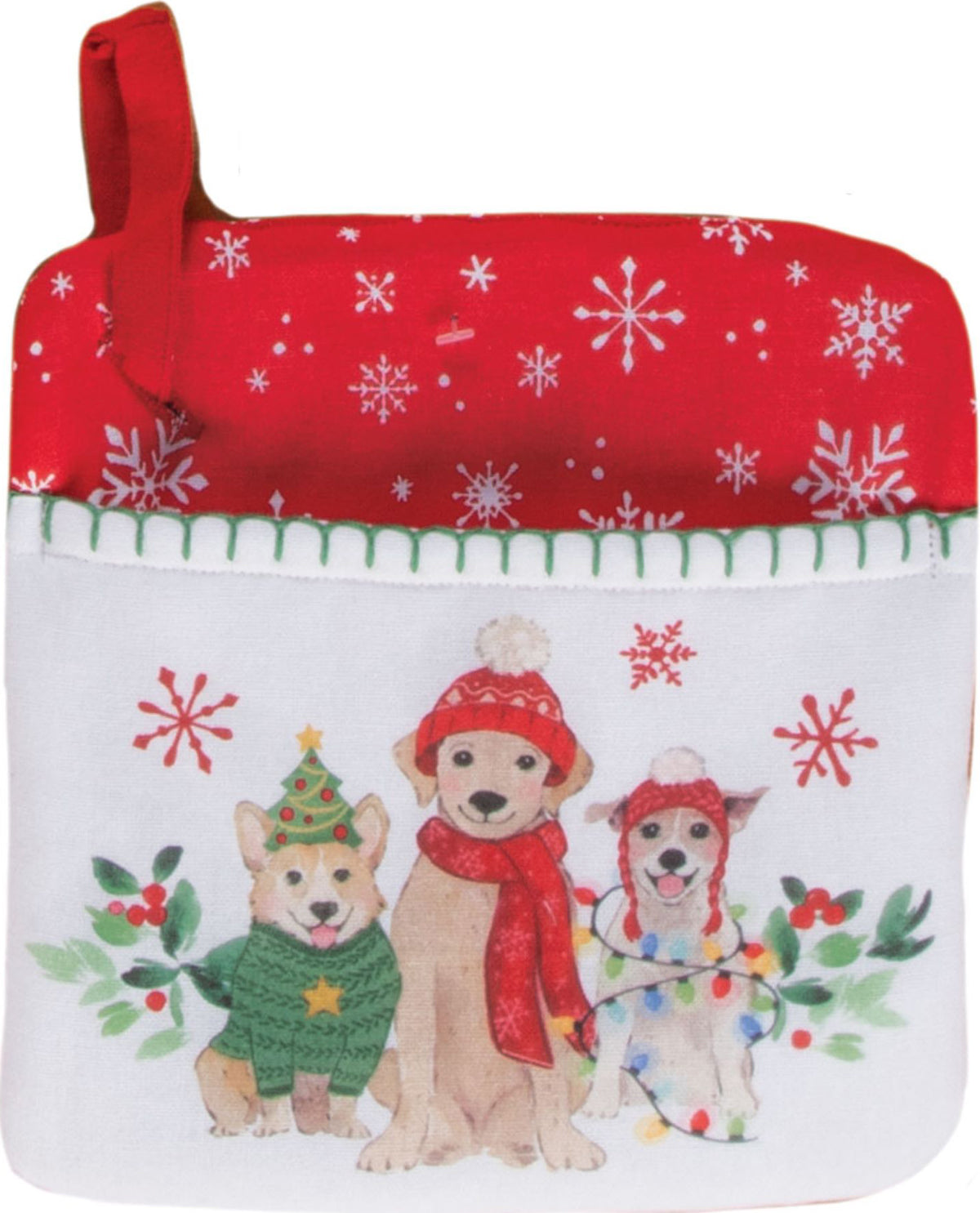 Santa Paws Pocket Mitt