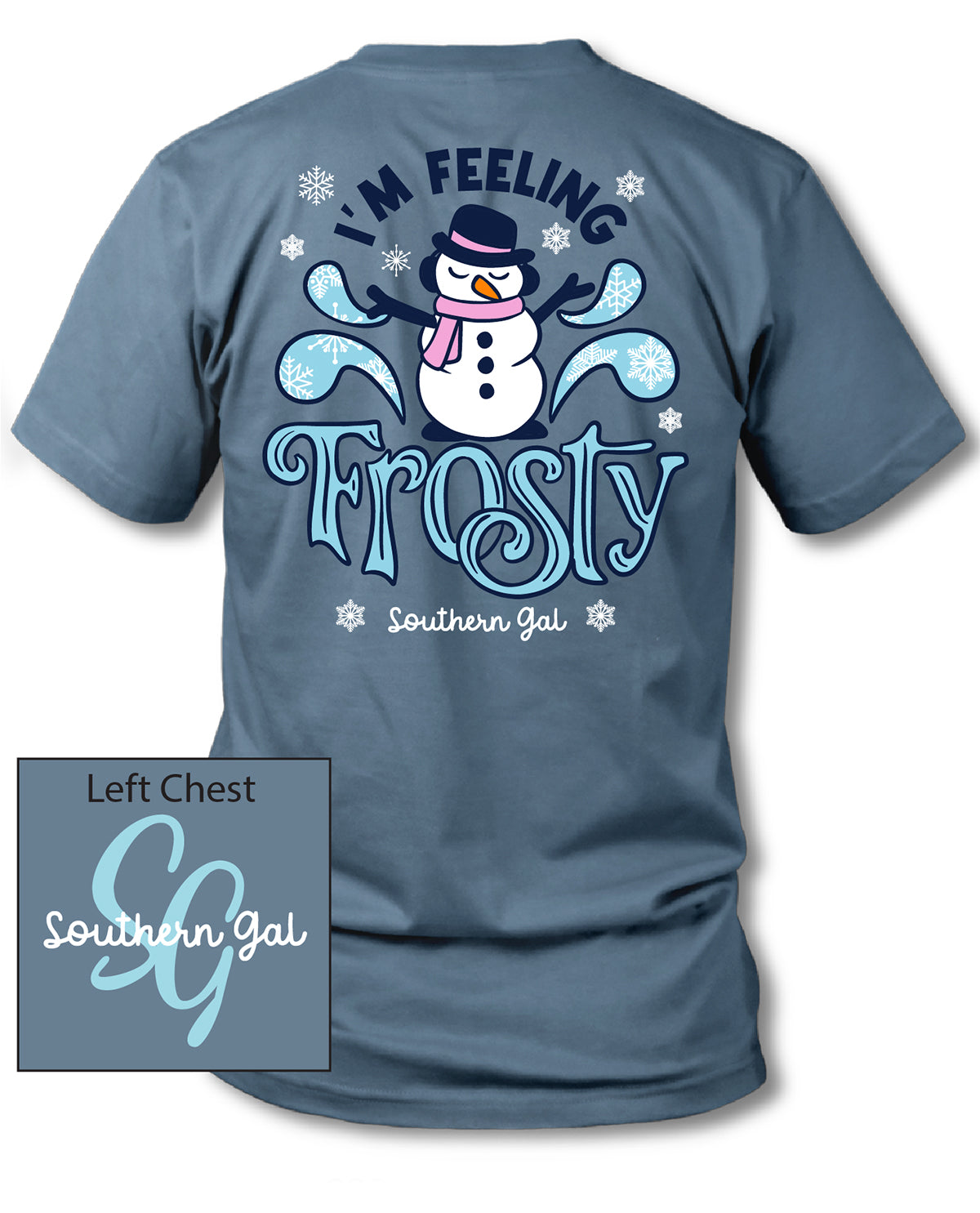 Southern Gal Missy Frosty Short Sleeve Graphic T-Shirt