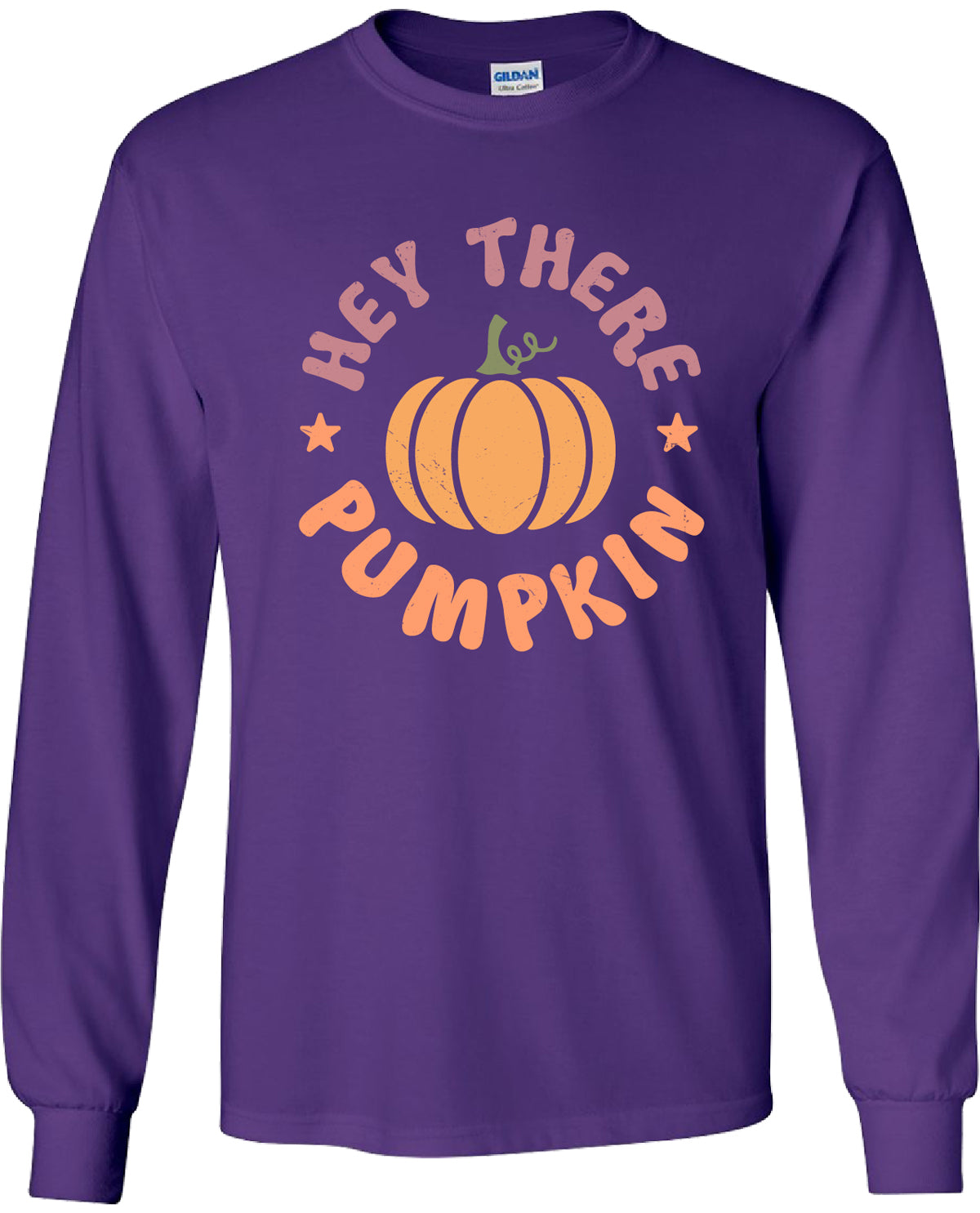 Hey There Pumpkin Long Sleeve Graphic T-Shirt