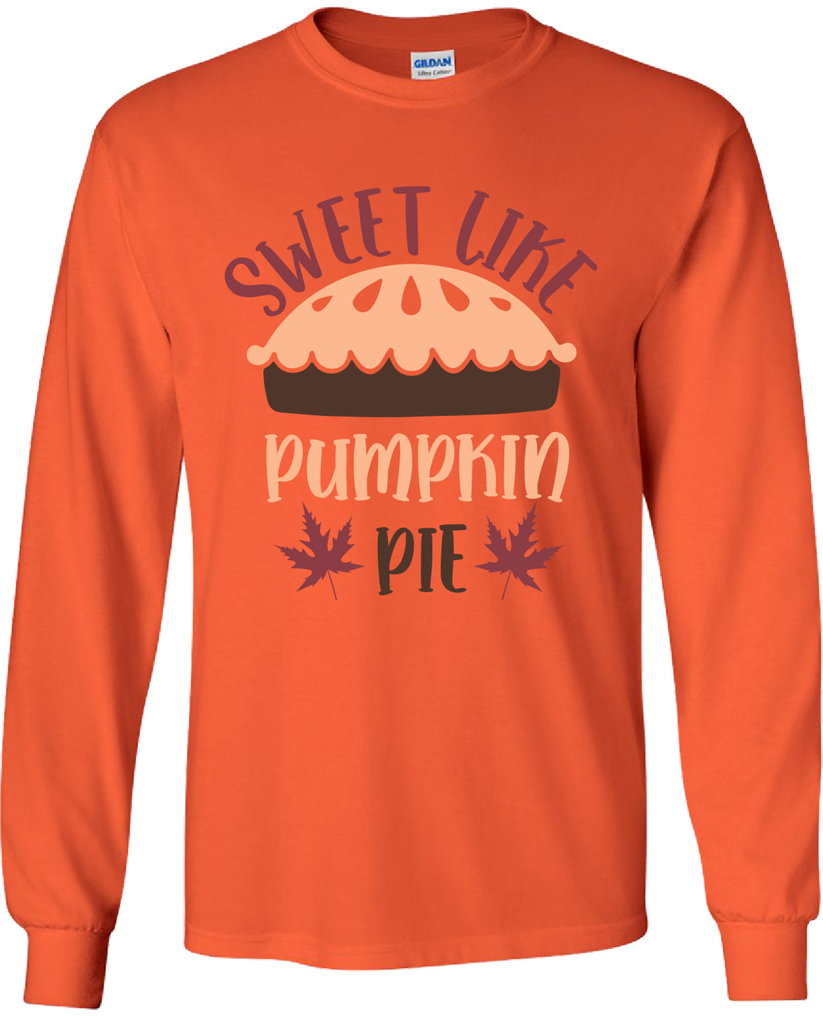 Sweet Like Pumpkin Pie Missy Long Sleeve Graphic T-Shirt