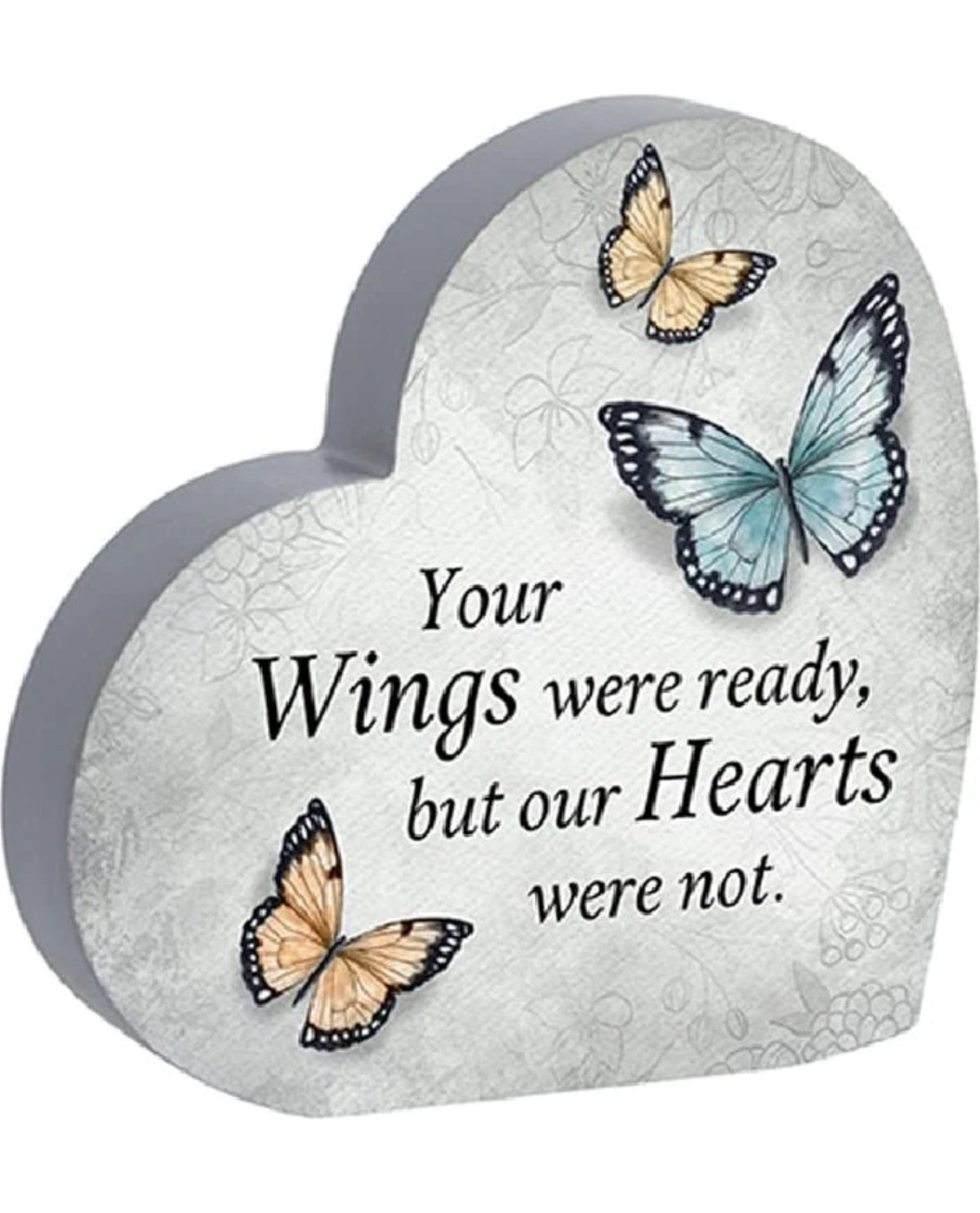 Butterfly Memorial Stone Tabletop Sitter