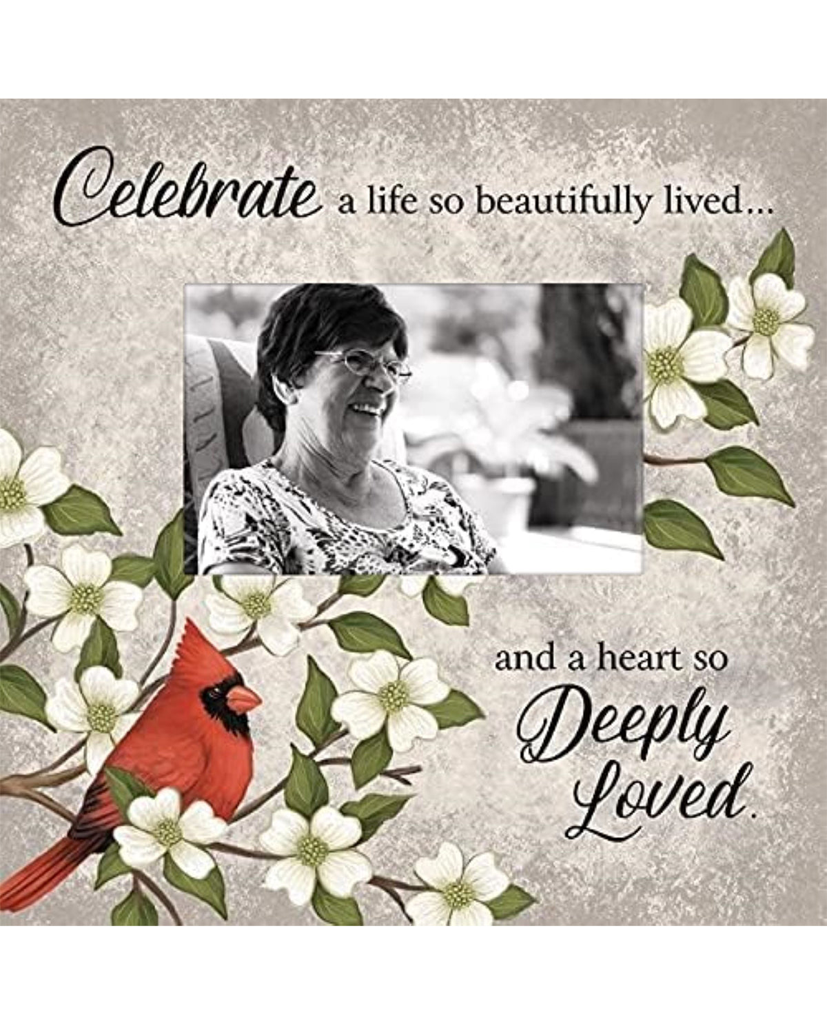 Beautifully Lived Cardinal Picture Frame