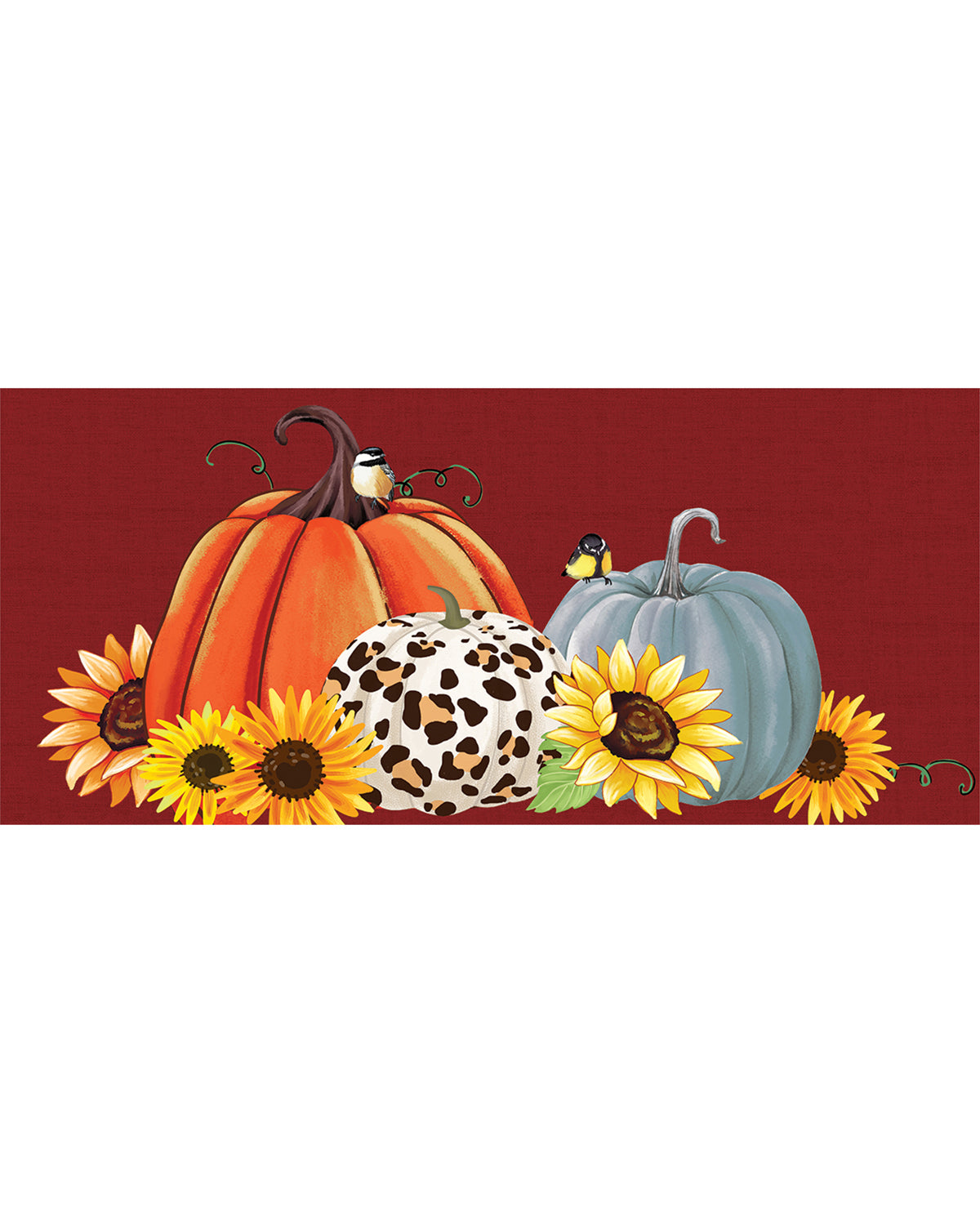 Evergreen Animal Print Pumpkin Sassafras Switch Mat