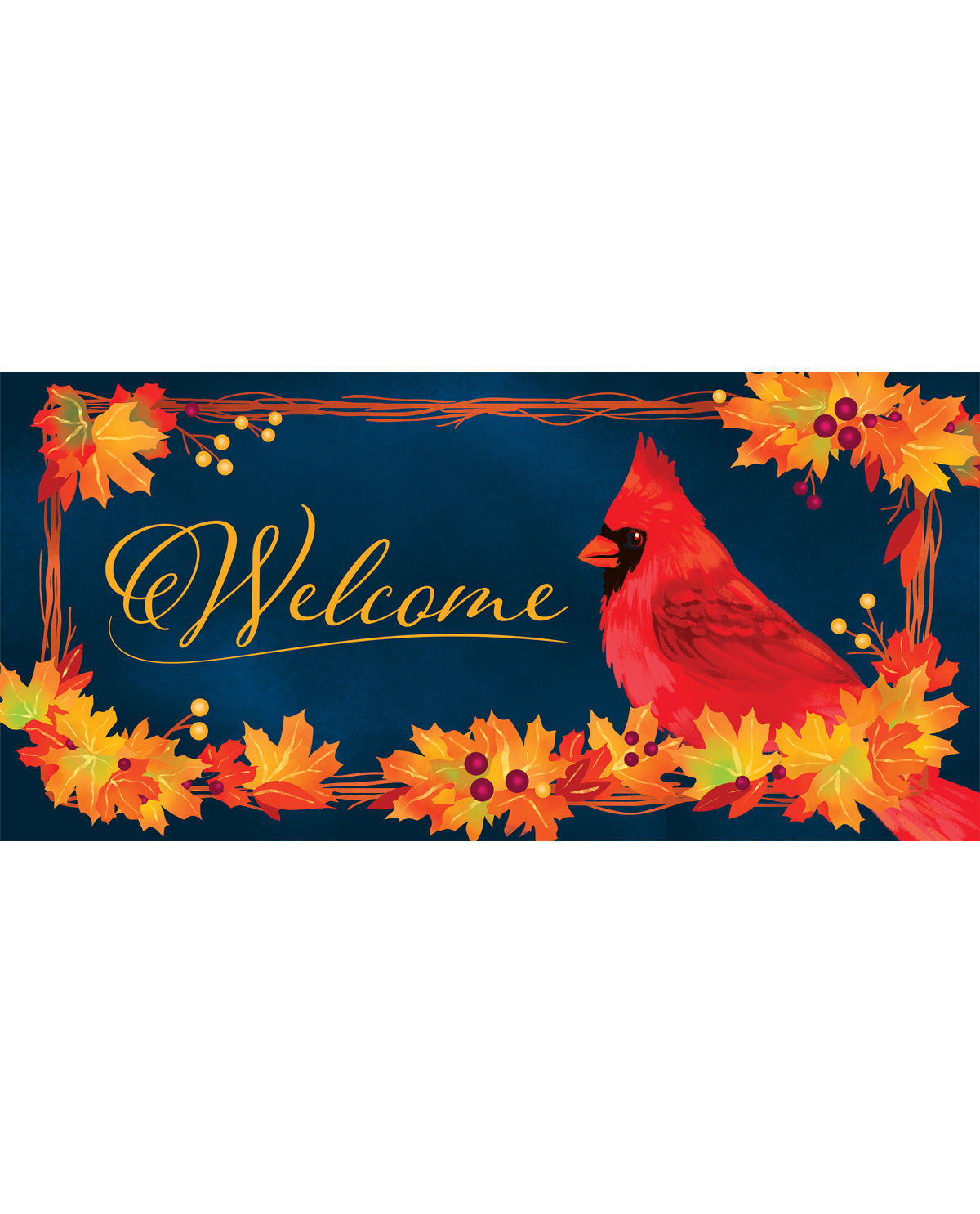 Fall Cardinal Sassafras Switch Mat