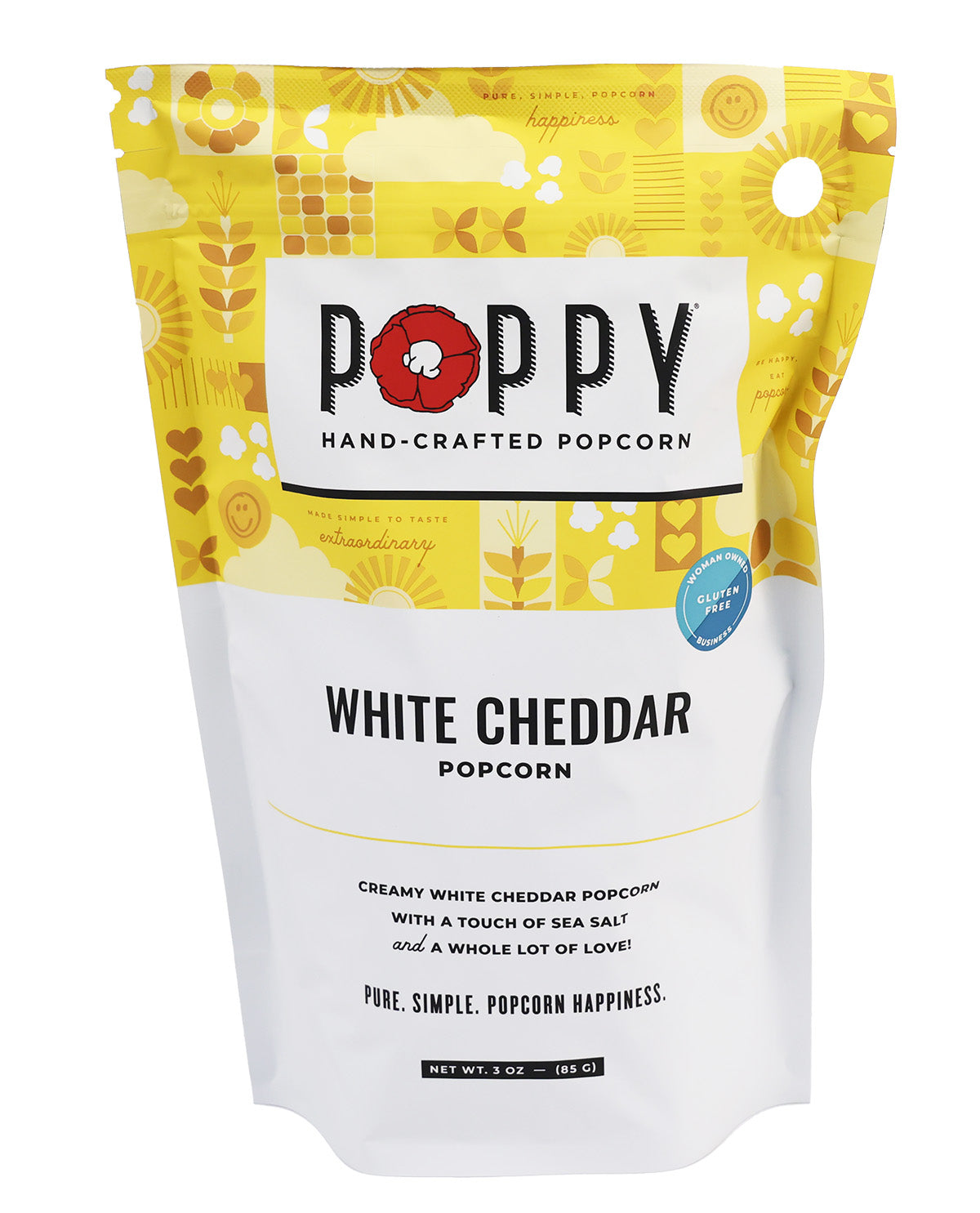 Poppy's White Cheddar Popcorn
