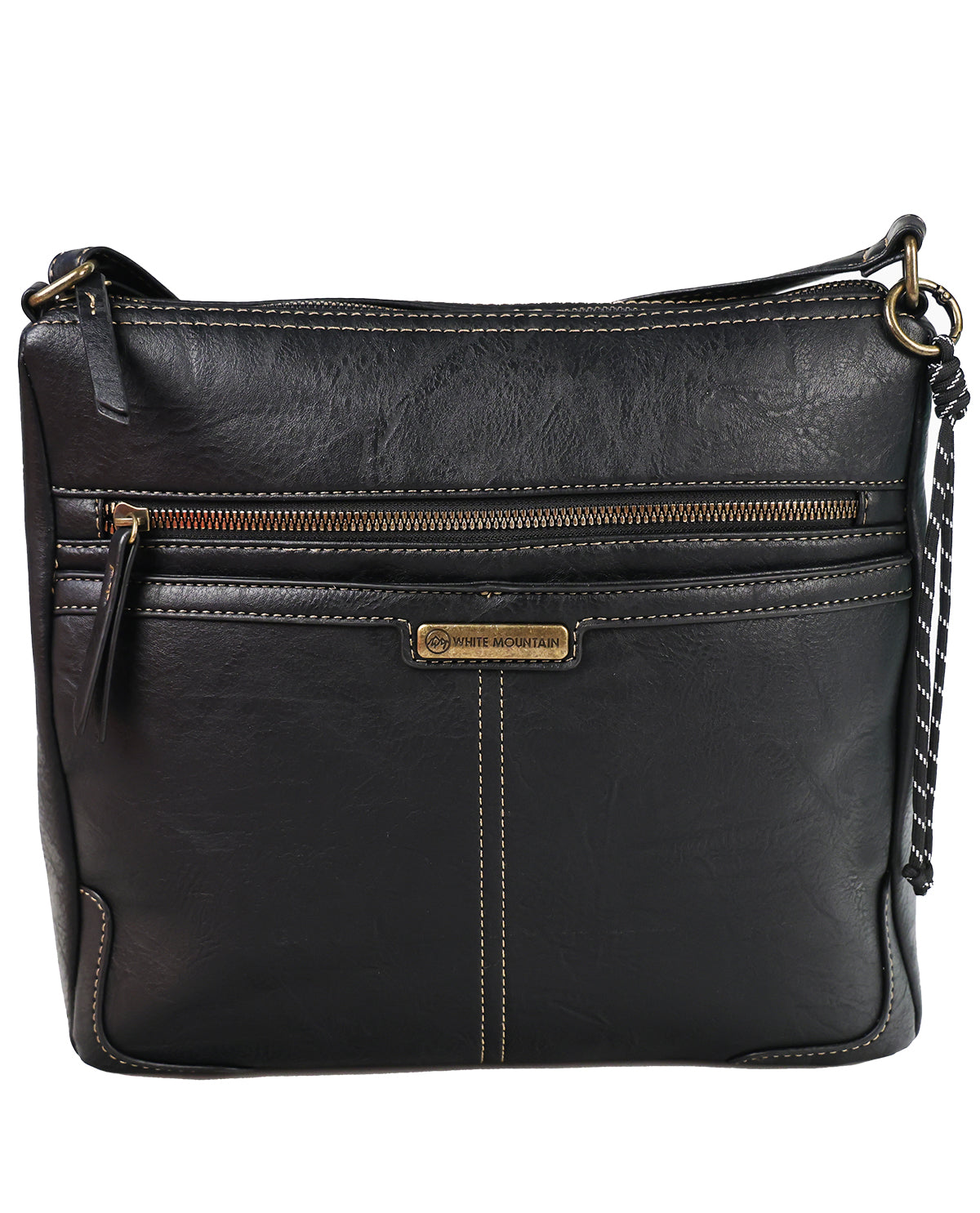 White Mountain Altamont Crossbody Black