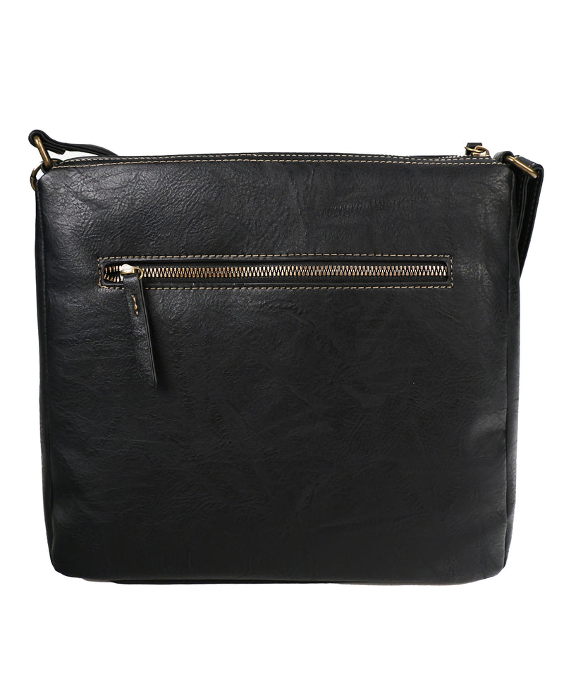 White Mountain Altamont Crossbody Black
