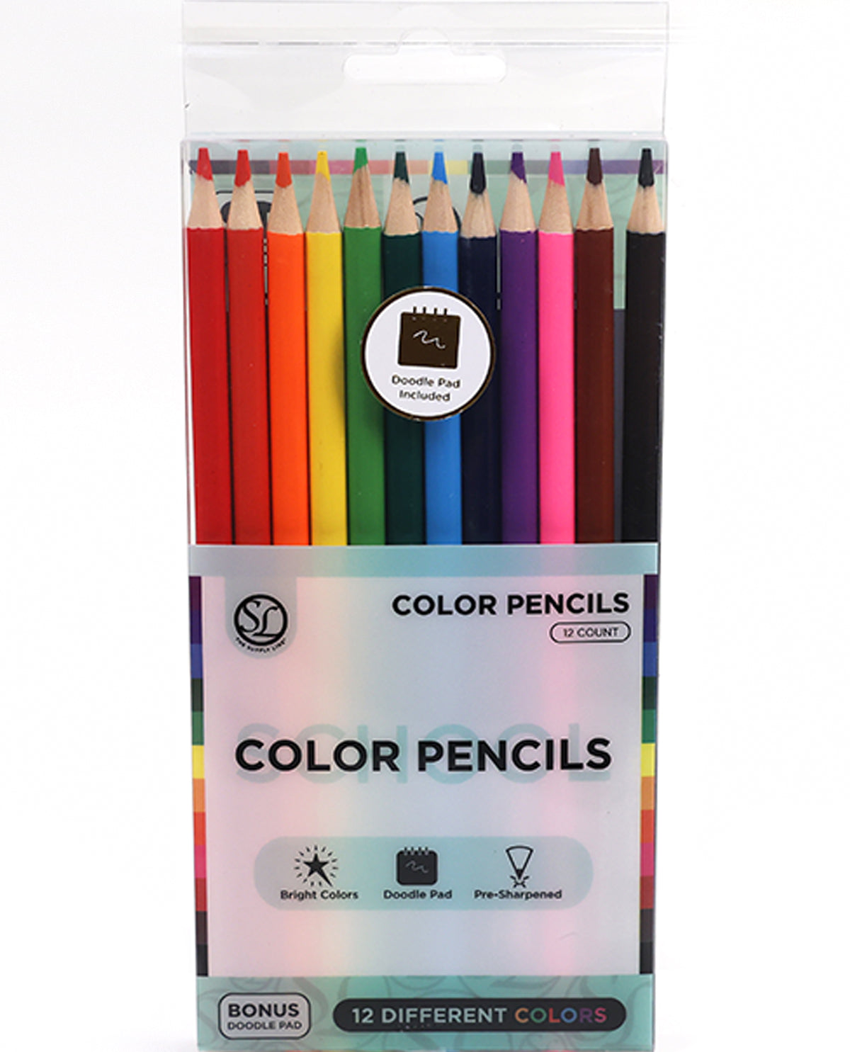 Pre-Sharpened Color Pencils