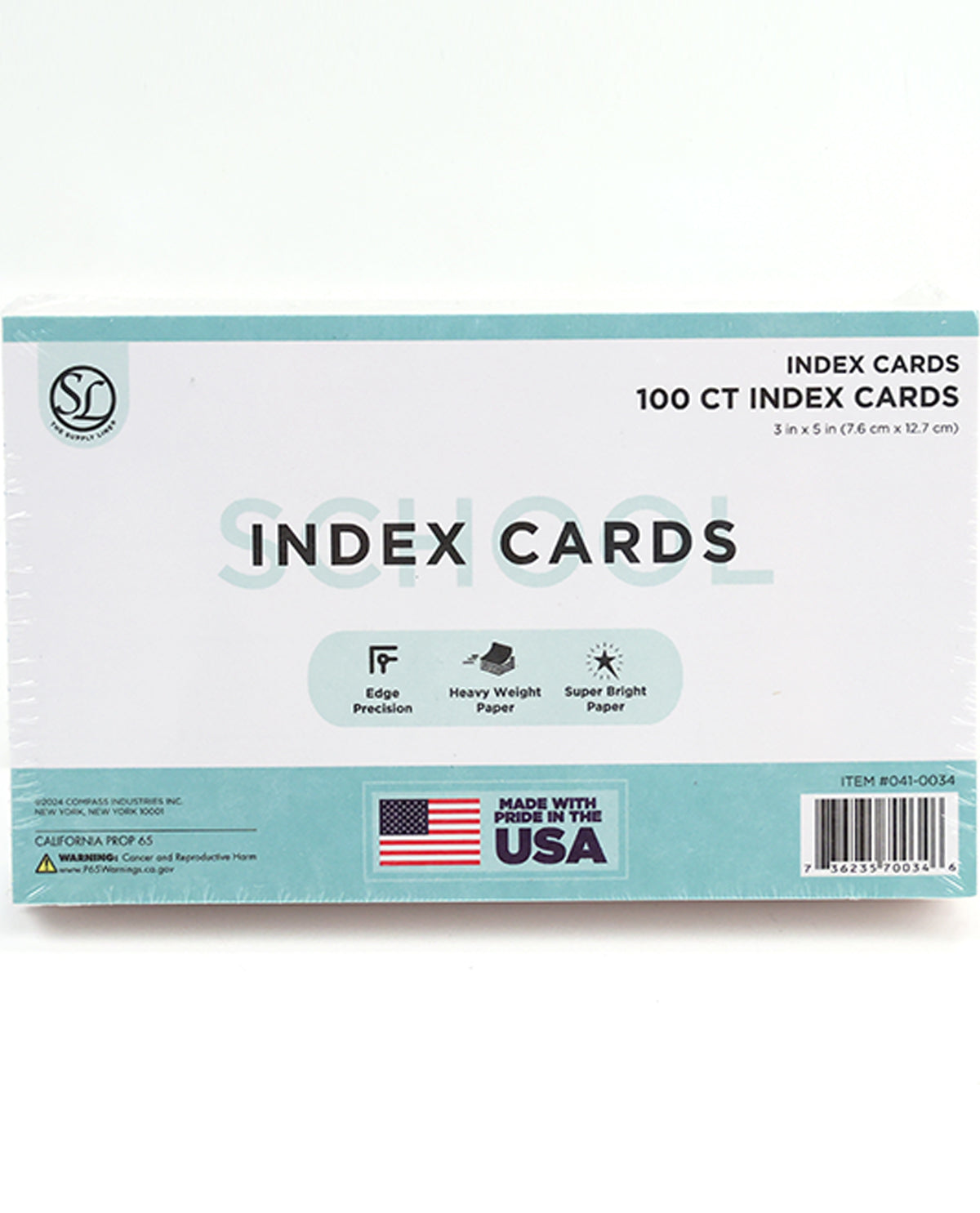 100-Count Index Cards