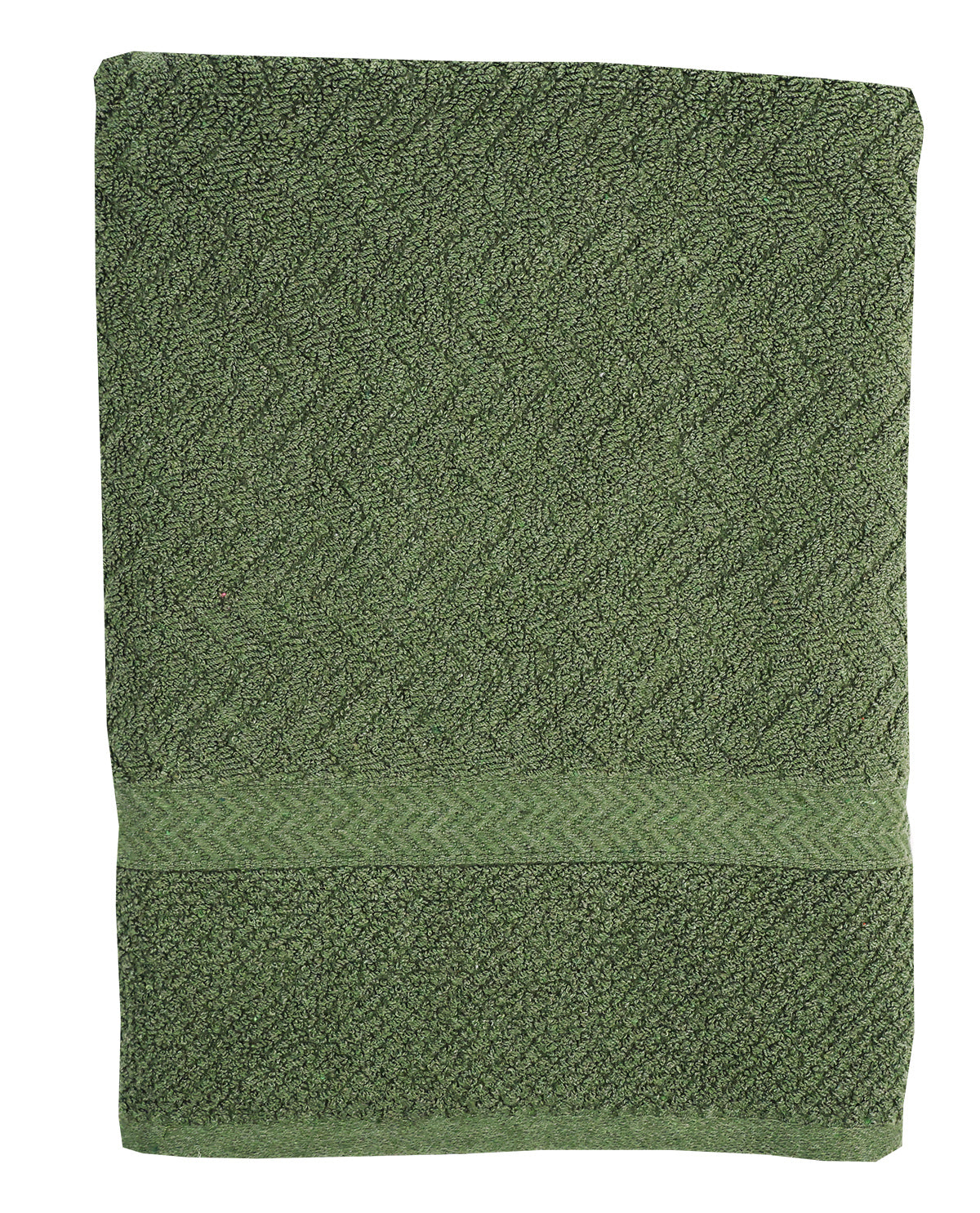Chevron Textured Solid Bath Towel