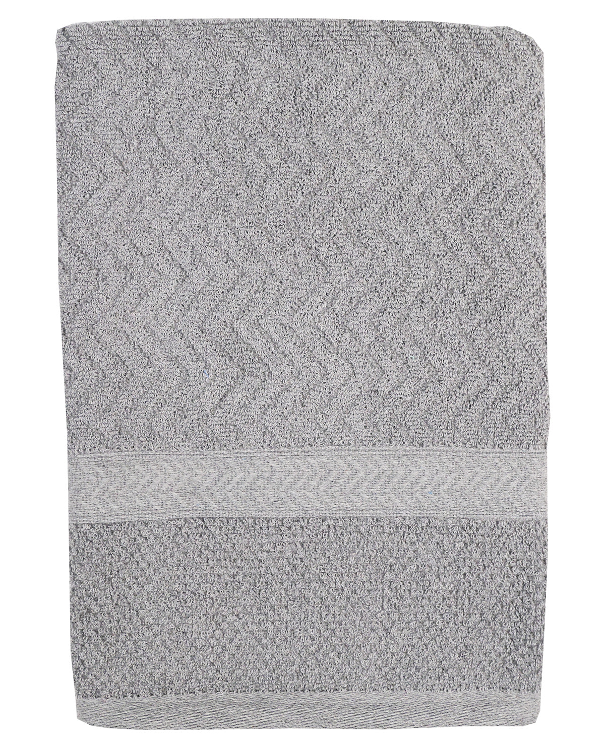 Chevron Textured Solid Bath Towel