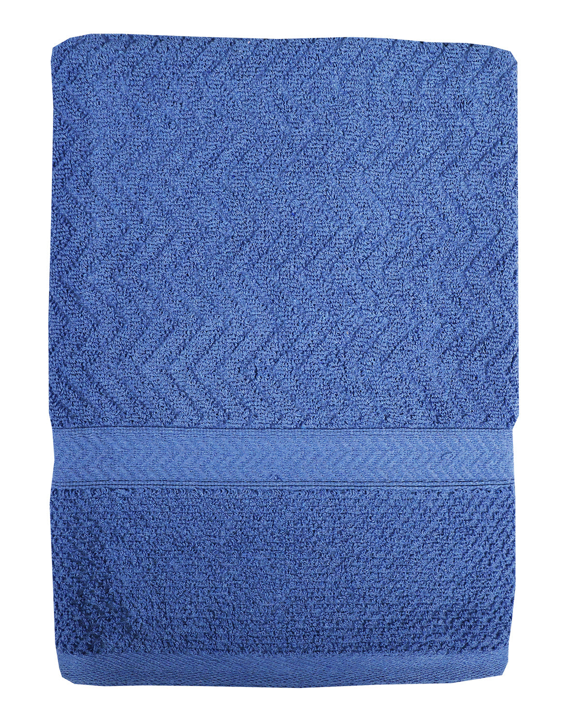 Chevron Textured Solid Bath Towel
