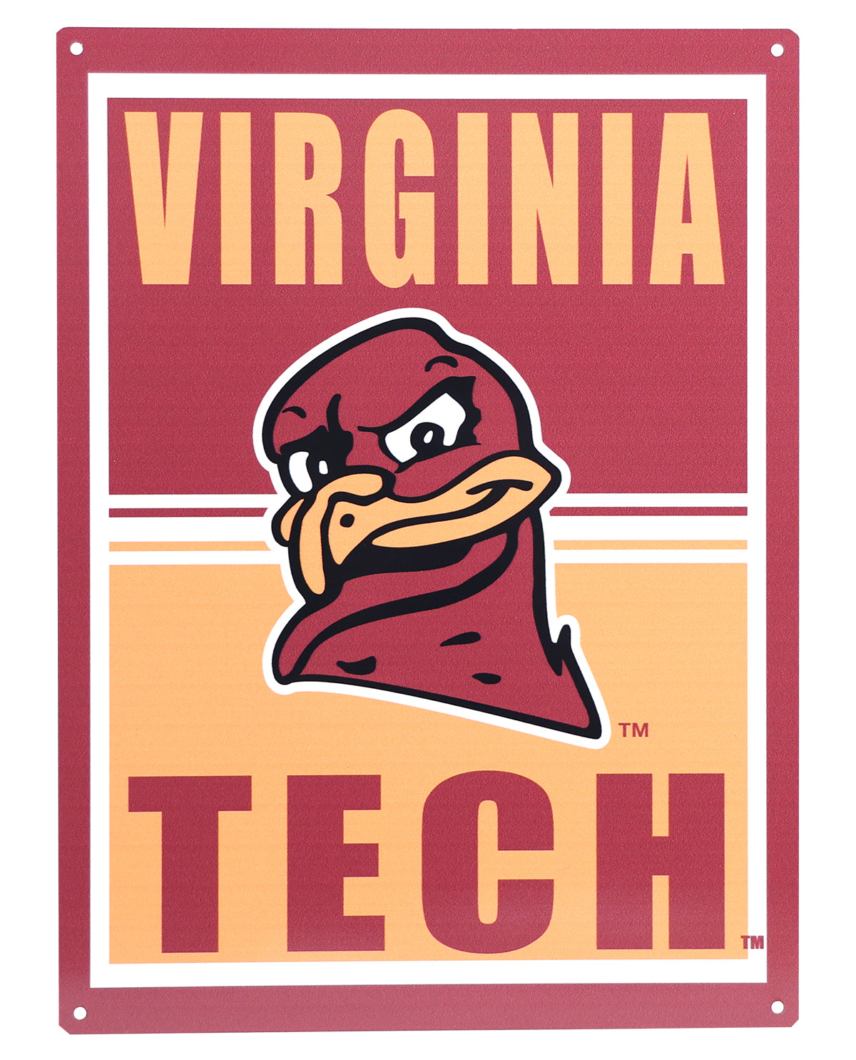 Virginia Tech Decorative Metal Sign