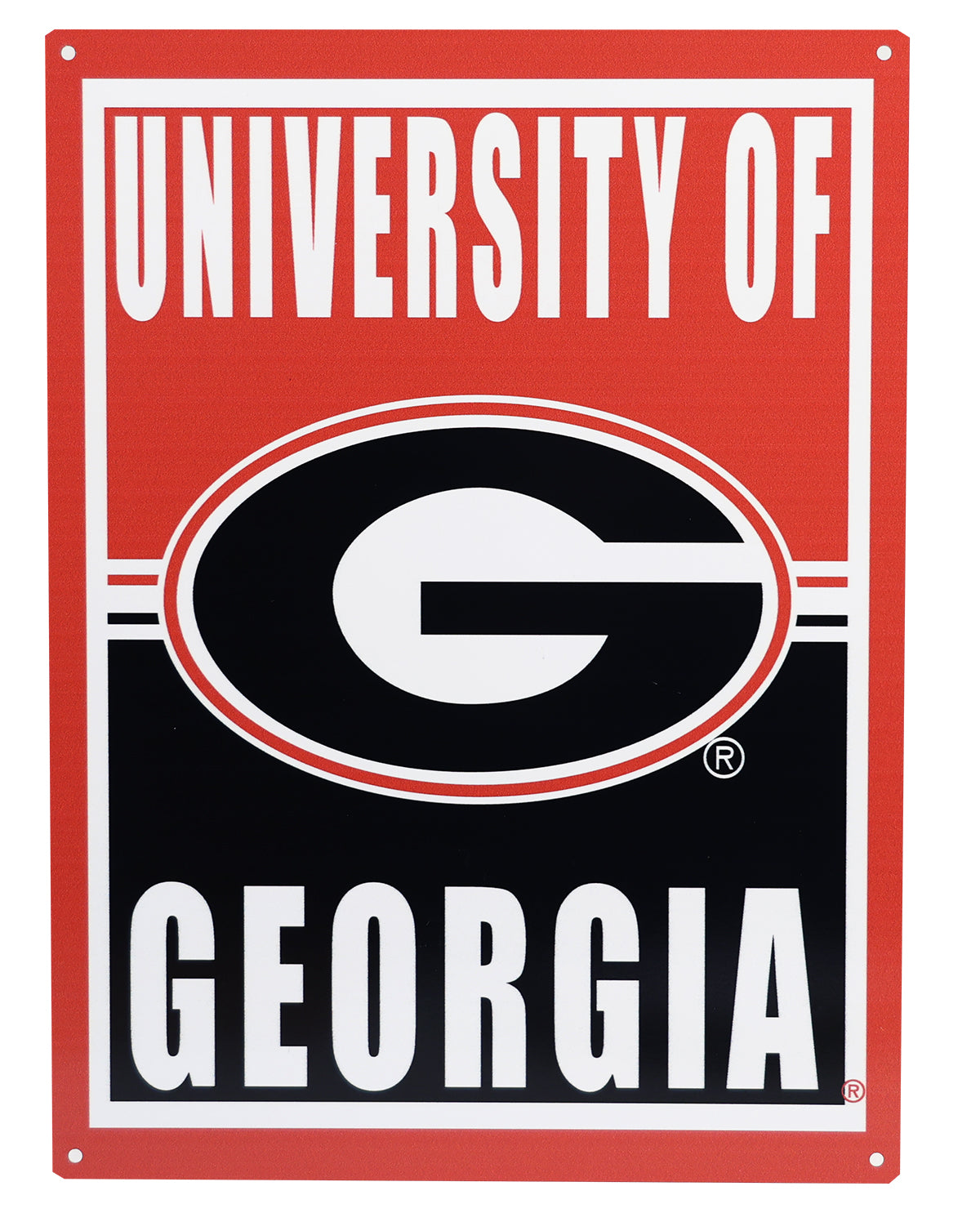 University of Georgia Decorative Metal Sign