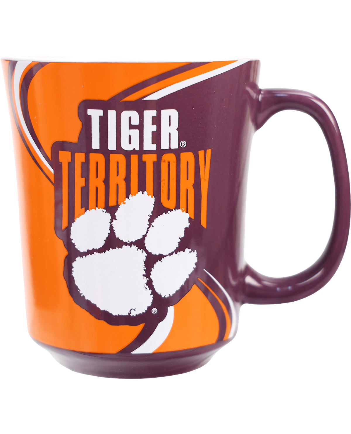 Clemson University Tigers Boxed Ceramic Mug of Awesome