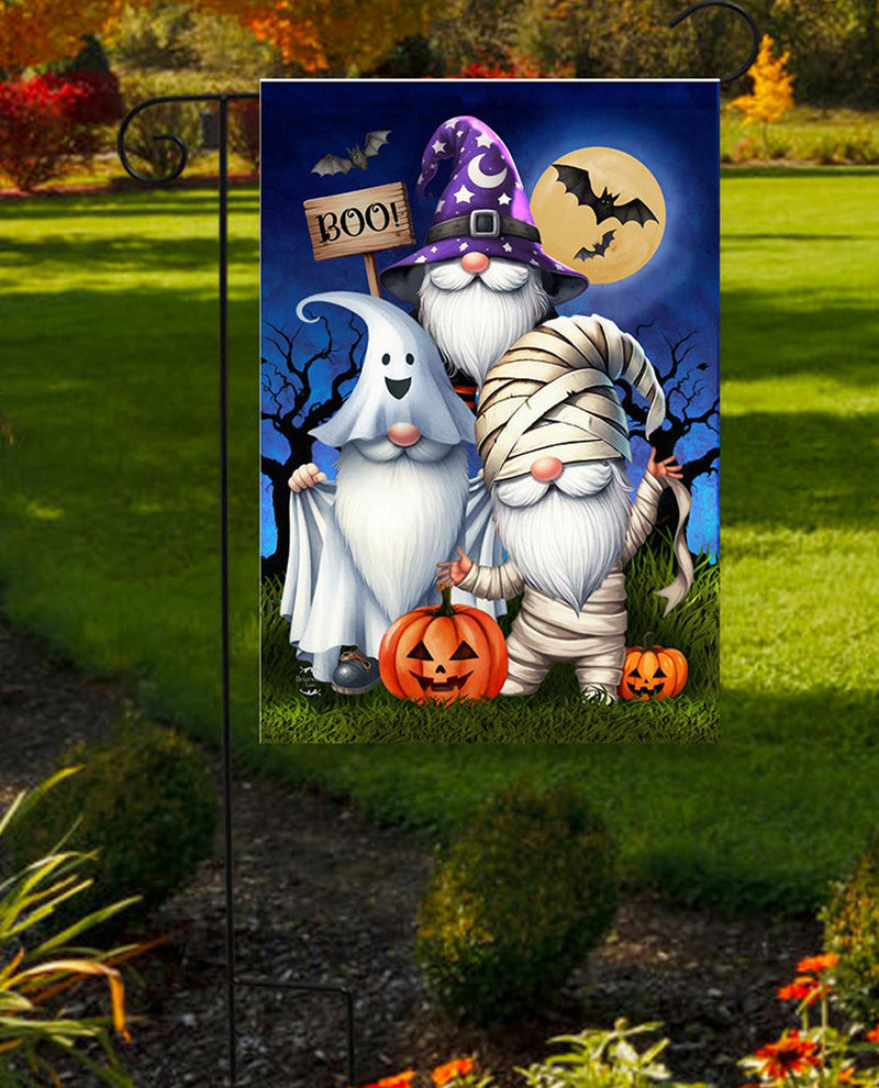 Costume Gnomes Garden Flag