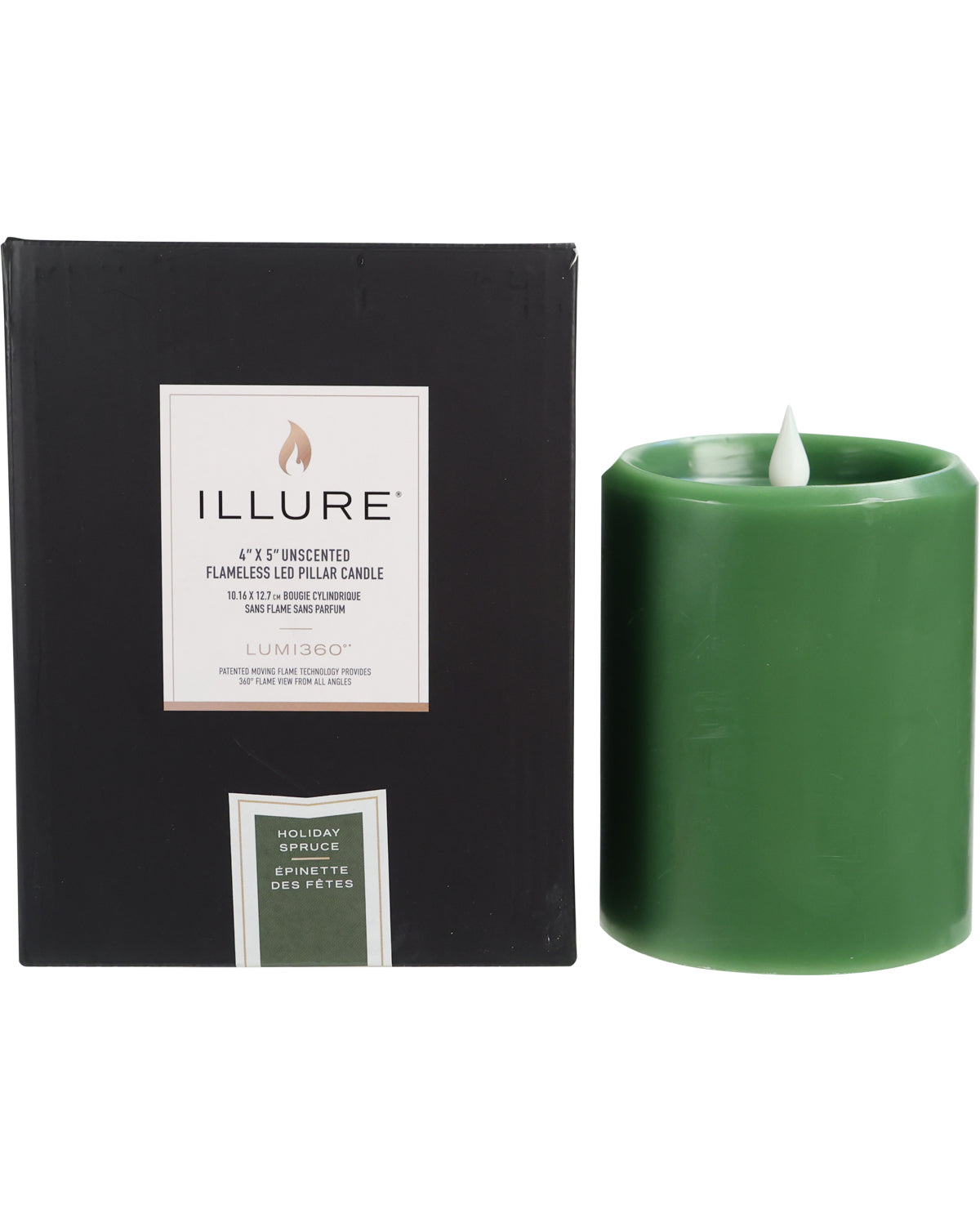 4x5 Illure Wax Core Pillar With Remote Spruce