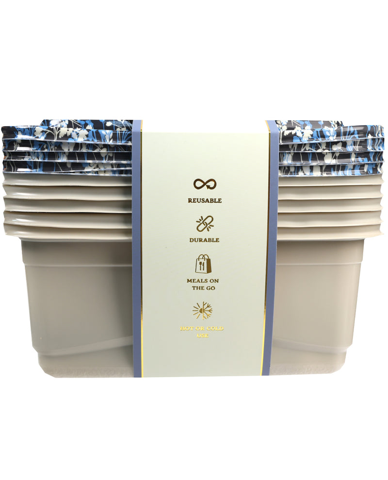 Silver Sky 10pc. 135oz Food Leftover Container Set