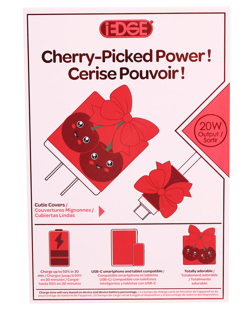 6ft Cherry Bow Charging USB-C