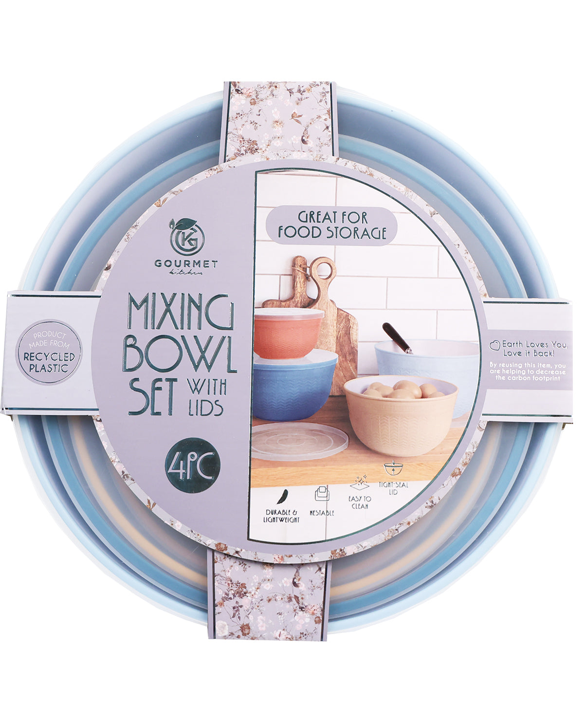 Storm Herringbone Mixing Bowl Set