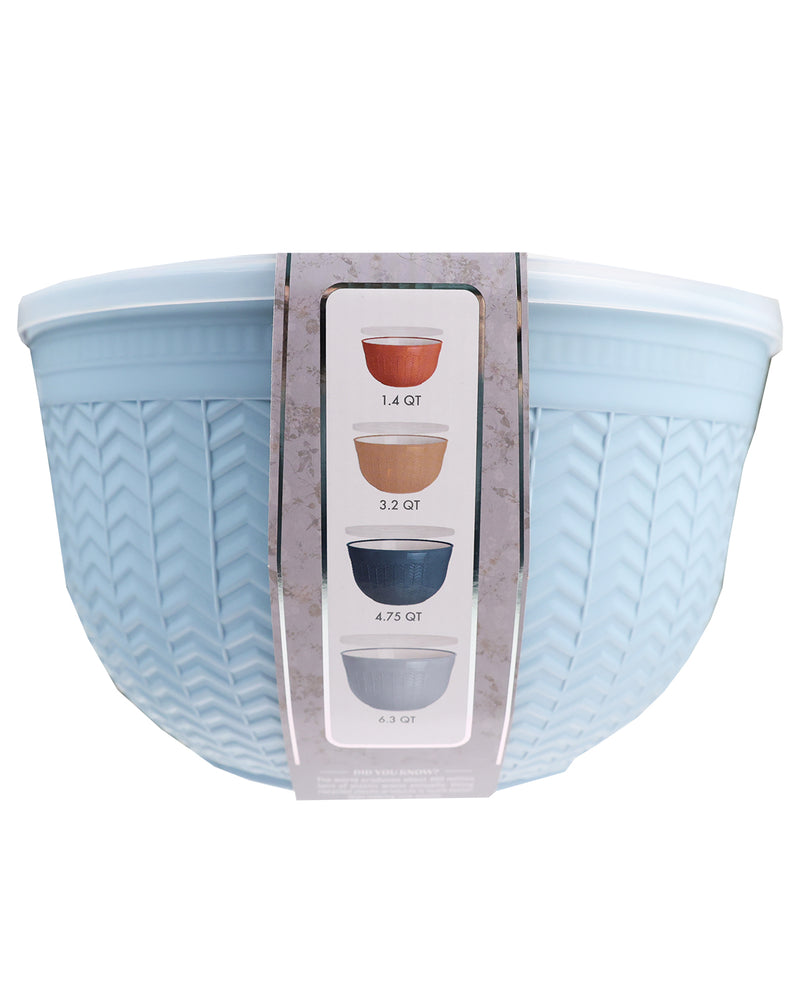 Storm Herringbone Mixing Bowl Set