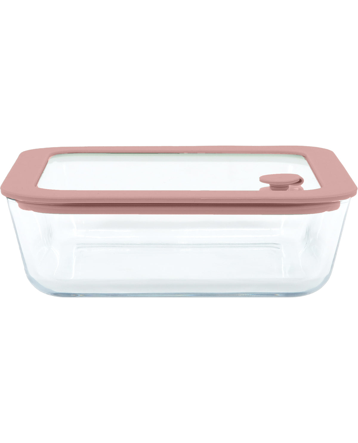 Raw Umber 23.7oz Rectangular Glass Food Container