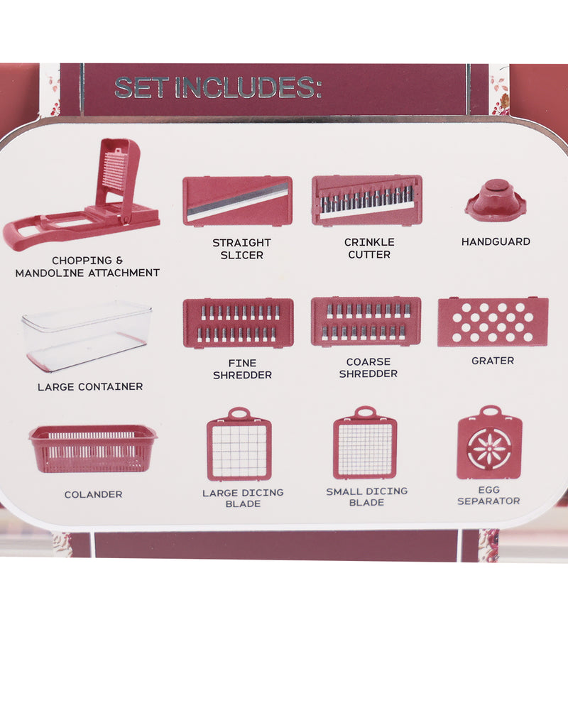 Redwood Trail 12pc. Vegetable Chopper & Slicer