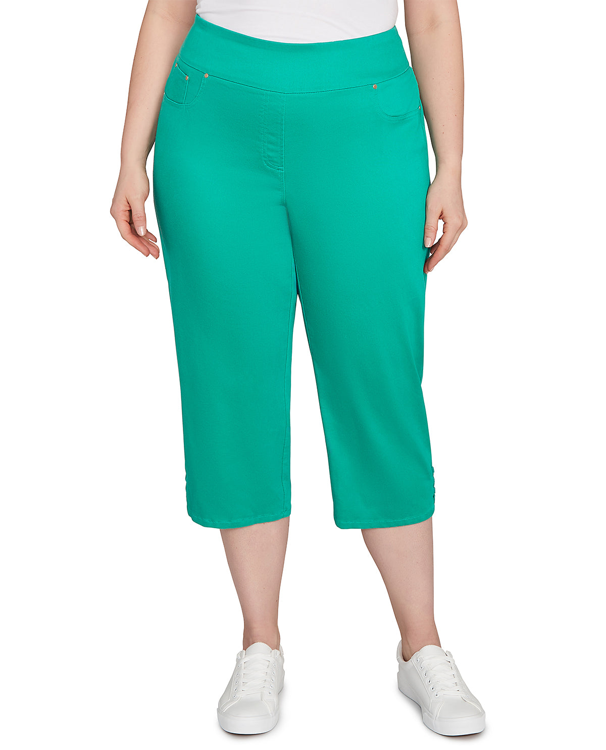 Ruby Road Women's Paradise Cove Denim Capri