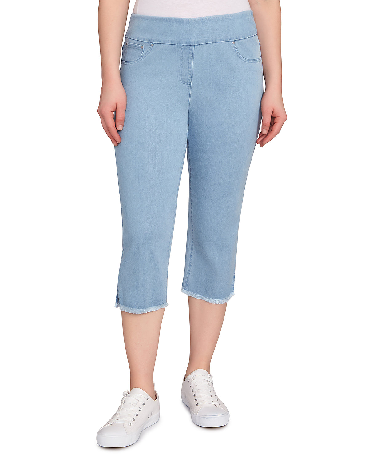 Ruby Road Petite Spring Sublimation Ankle Capris