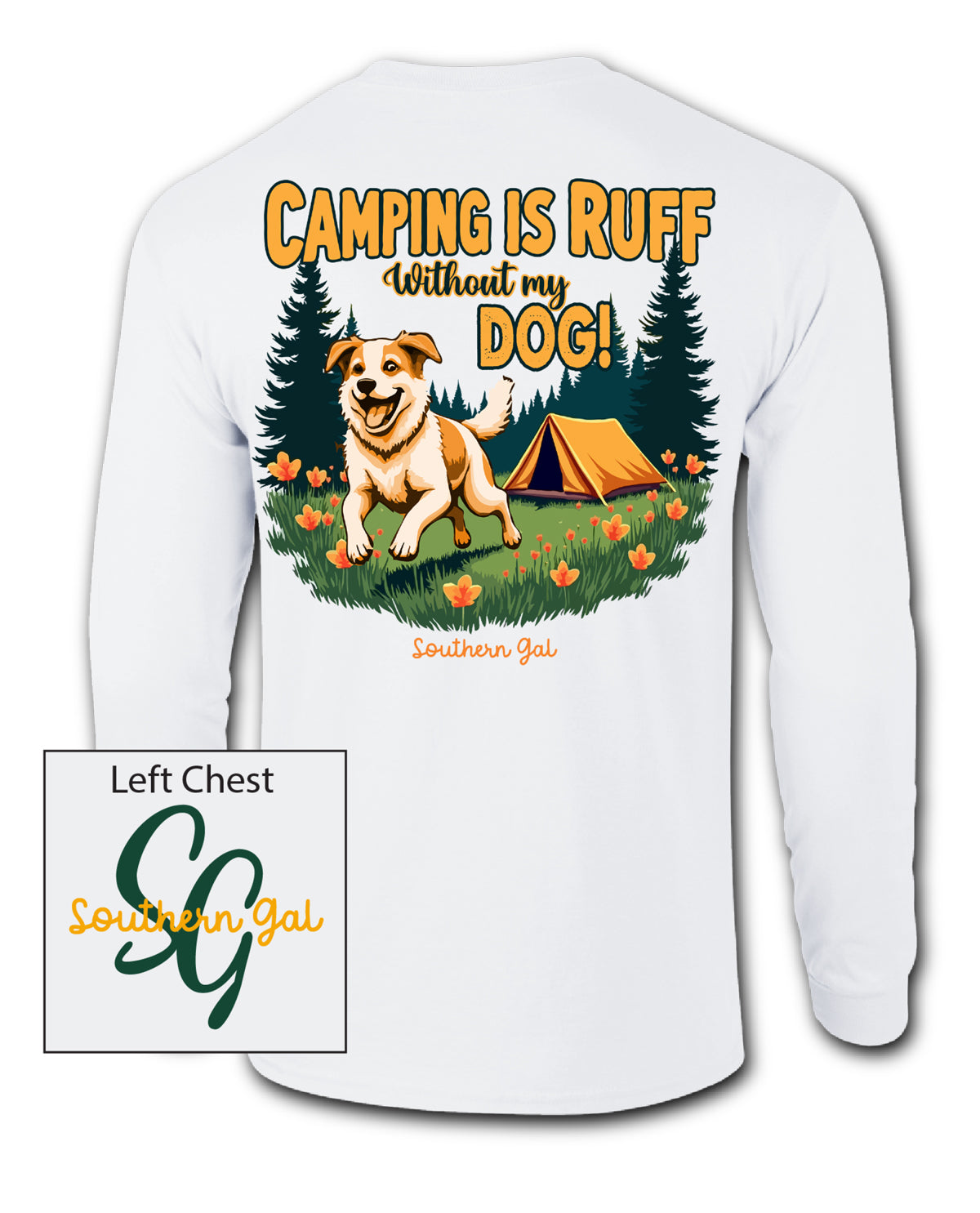 Southern Gal Missy Ruff Long Sleeve T-Shirt