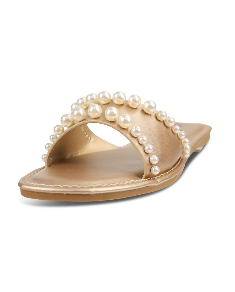 Pierre Dumas Hallie 2 Sandal Gold