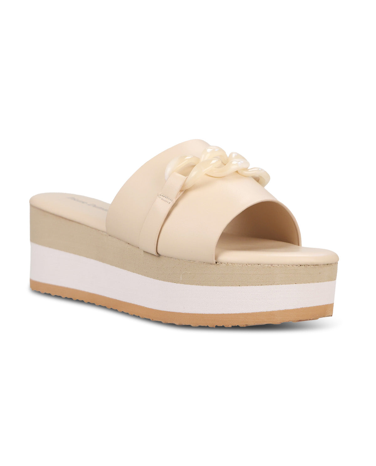 Pierre Dumas Saint-3 Sandal Nude