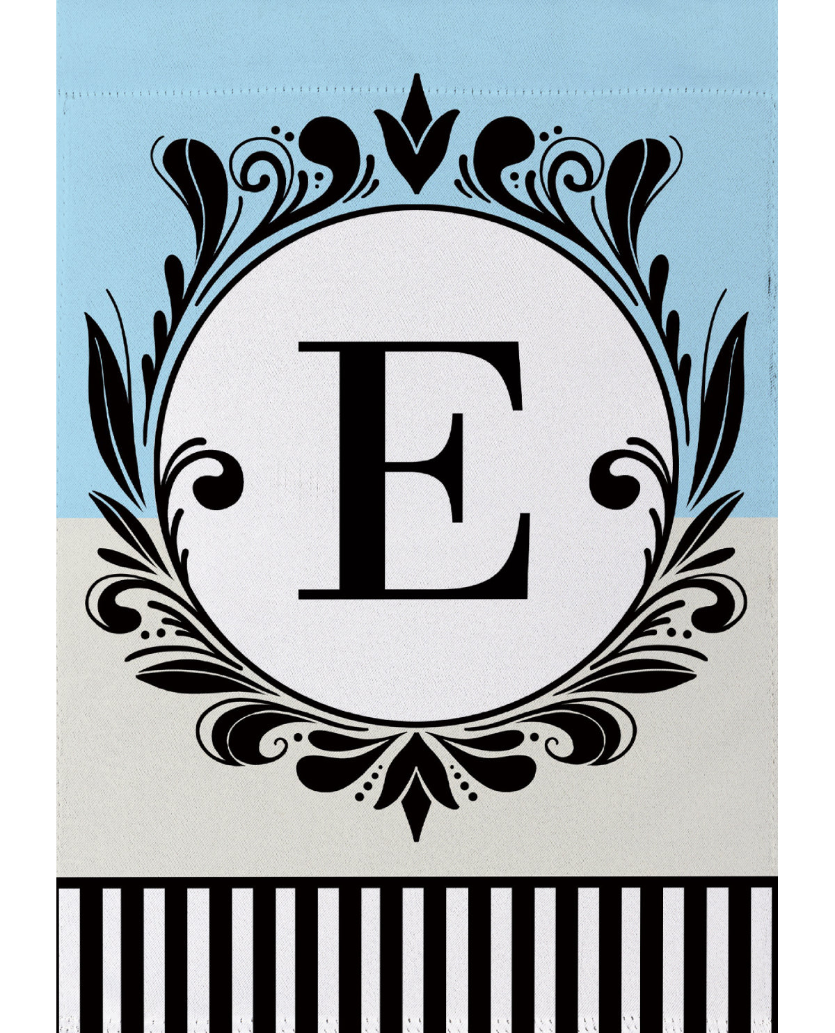 Classic Monogram Garden Flag