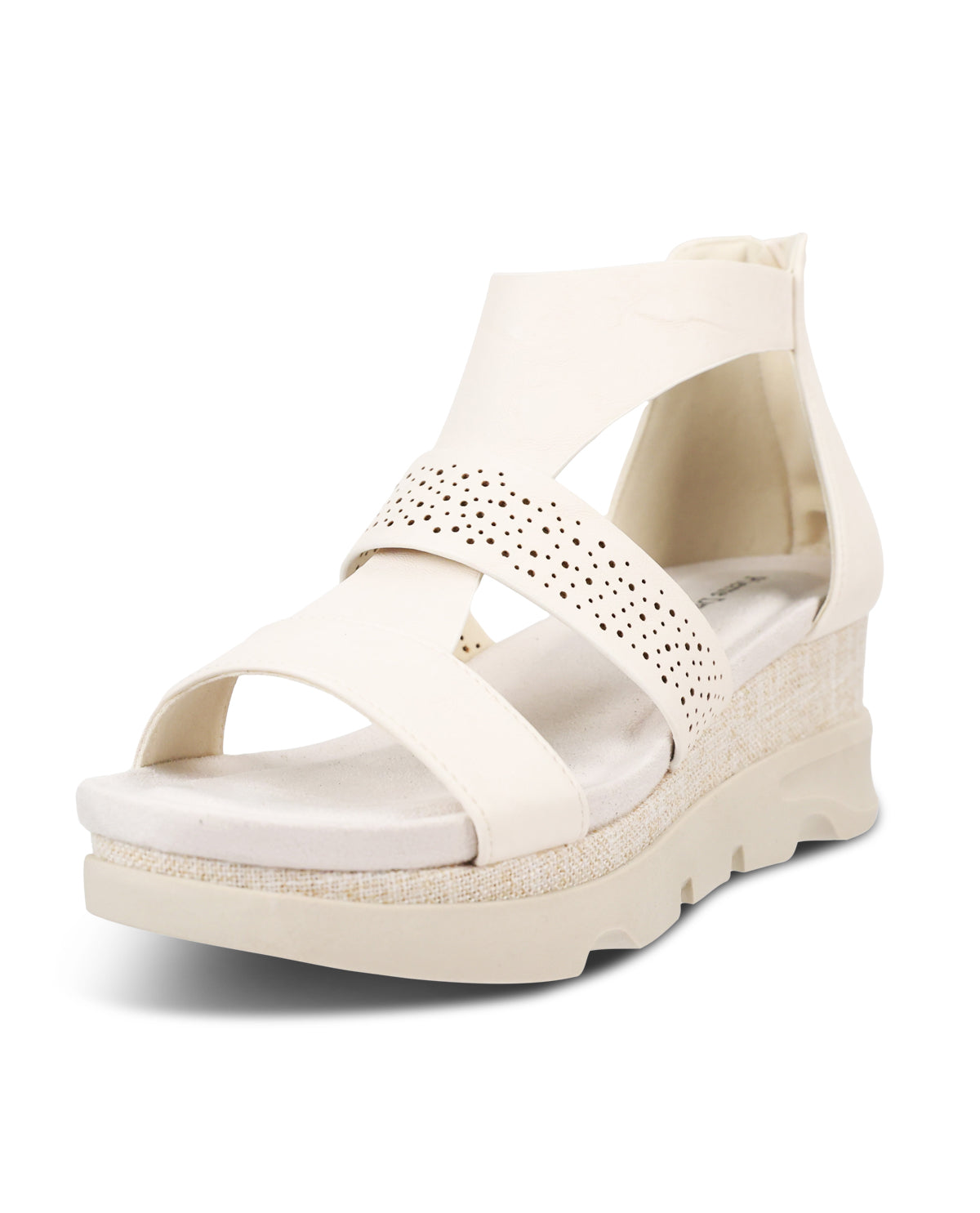 Pierre Dumas Hit 11 Sandal Ivory