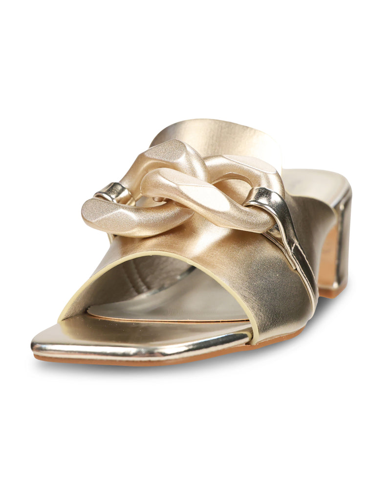 Pierre Dumas Kennice-4 Sandal Gold