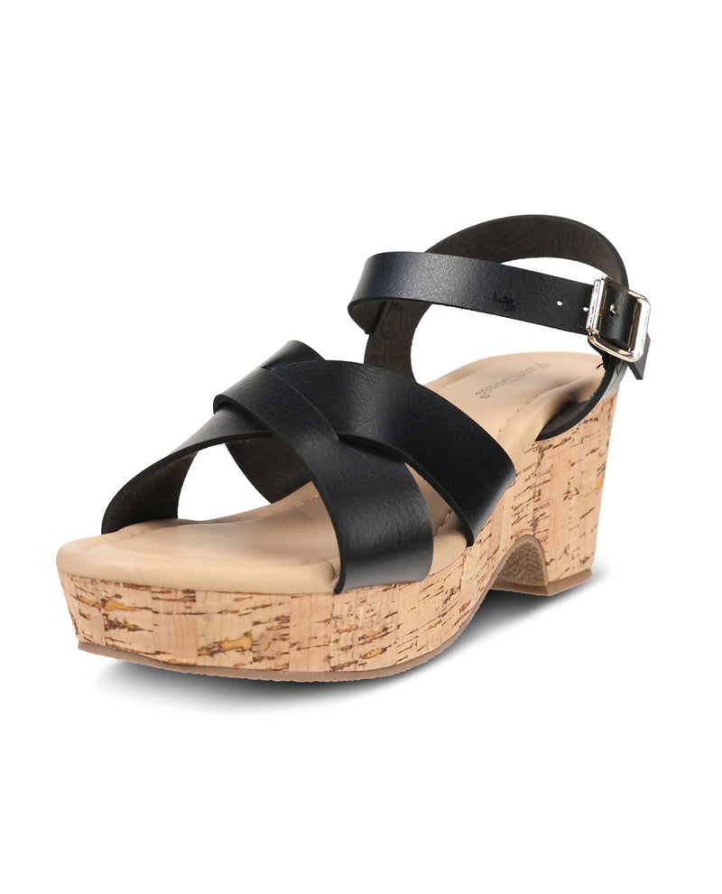 Pierre Dumas Kim-1 Sandal Black