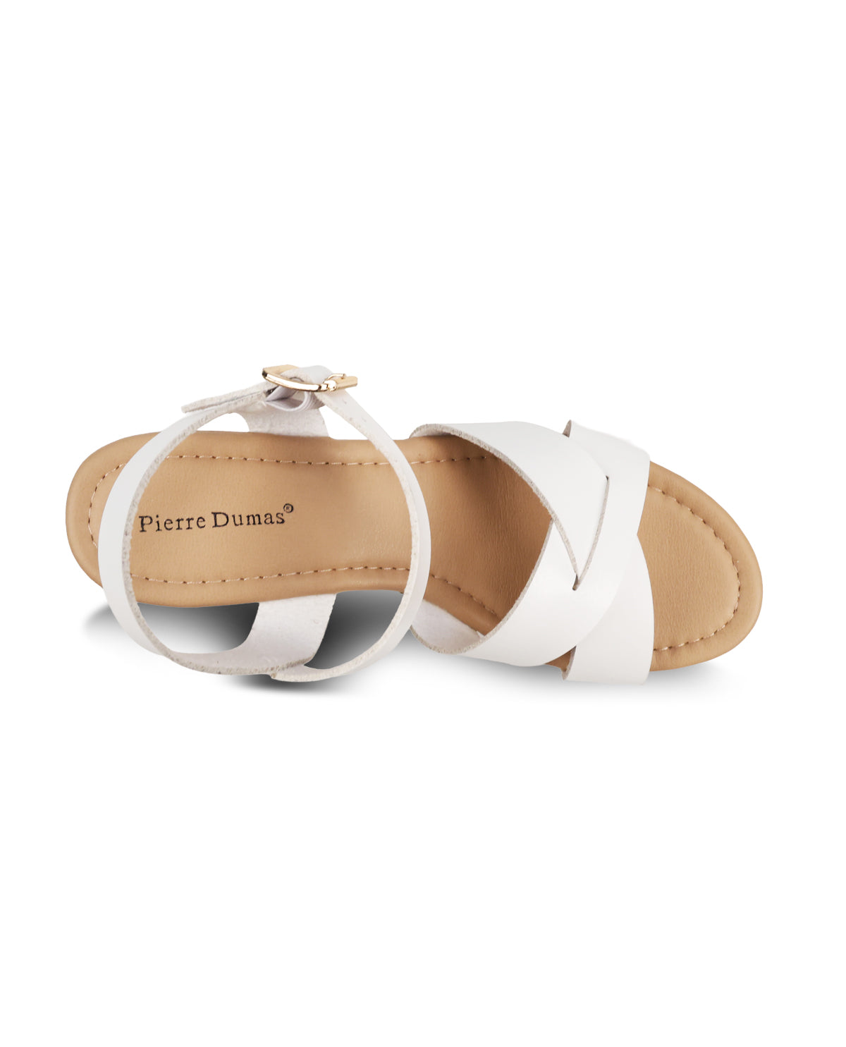 Pierre Dumas Kim-1 Sandal White