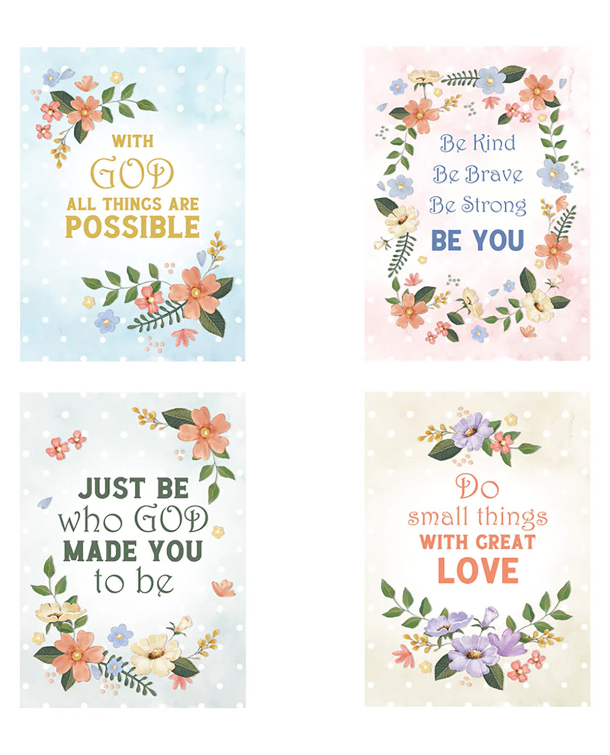 18 Count Encouragement Cards
